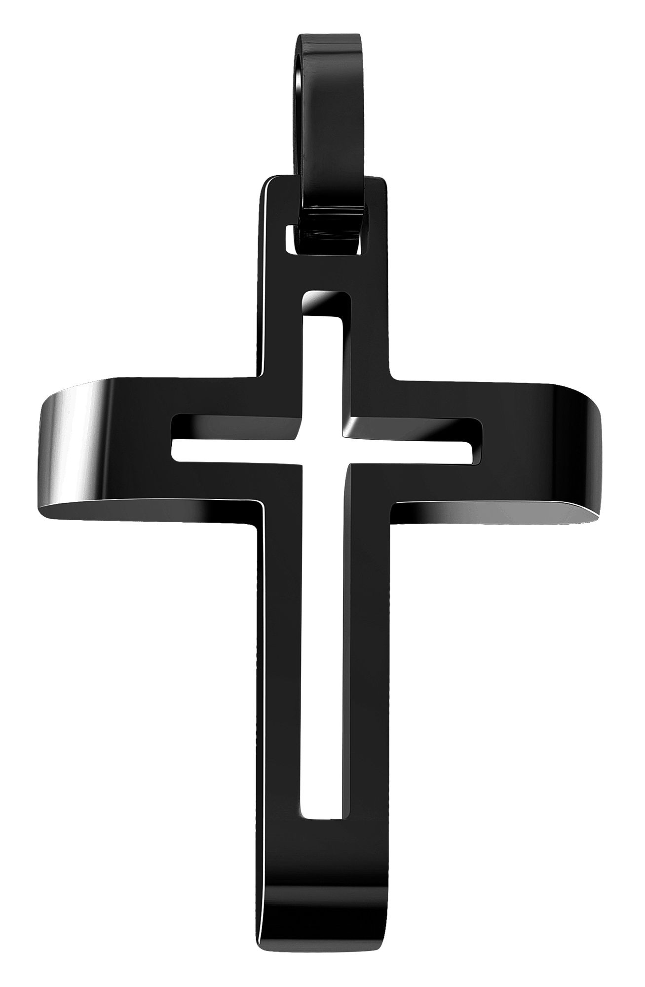 Adelia´s Kreuzanhänger »Herren Anhänger ¿ Kreuz Kreuzanhänger aus Edelstahl«