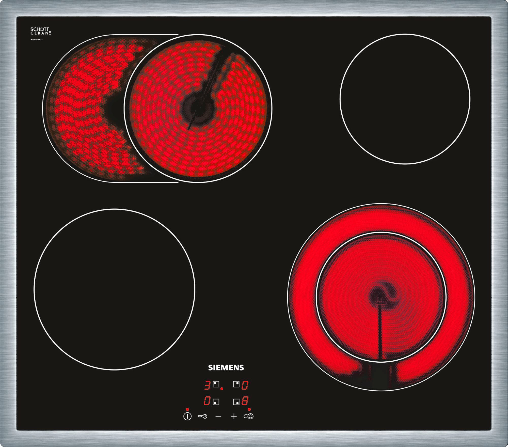 SIEMENS Elektro-Kochfeld von SCHOTT CERAN® »ET645HN17E«