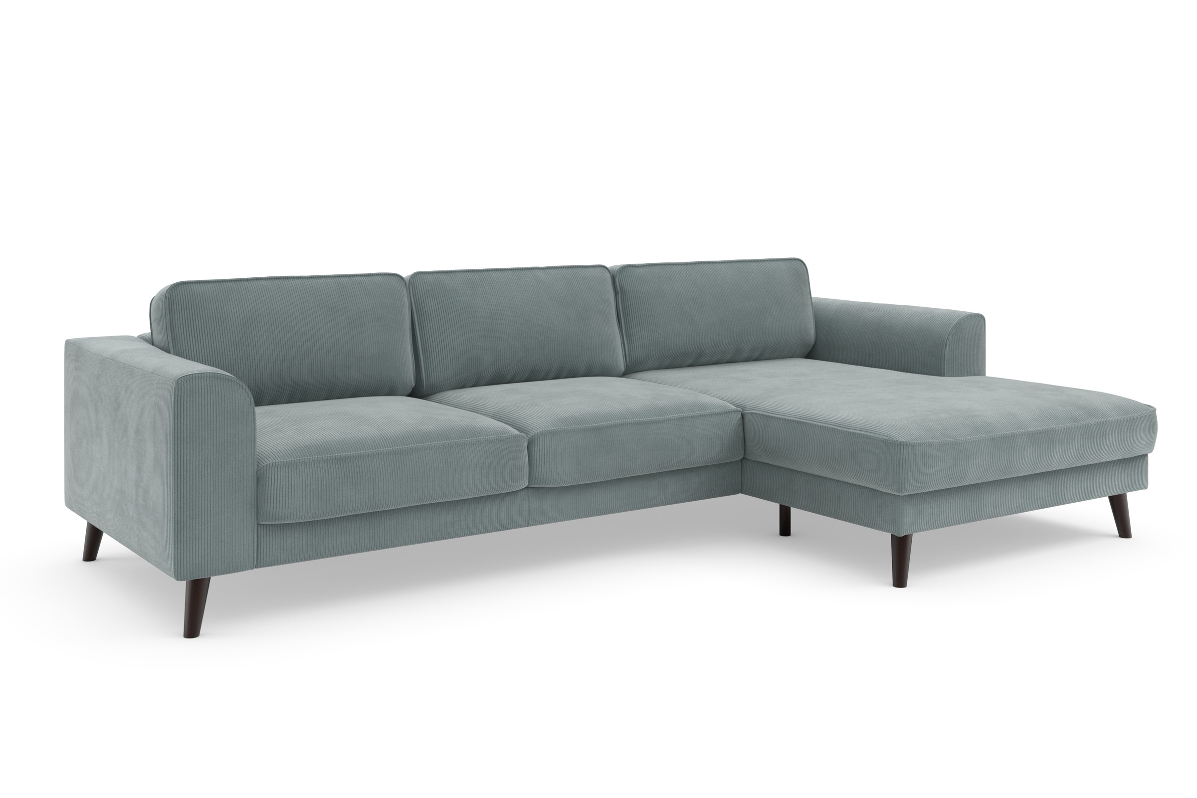 TRENDMANUFAKTUR Ecksofa »Lumber Jack, elegantes Designsofa, L-Form«, wahlweise mit Bettfunktion u. Bettkasten