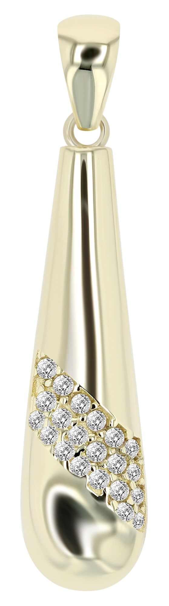 Adelia´s Kettenanhänger »Damen Anhänger aus 333 Gold mit Zirkonia«