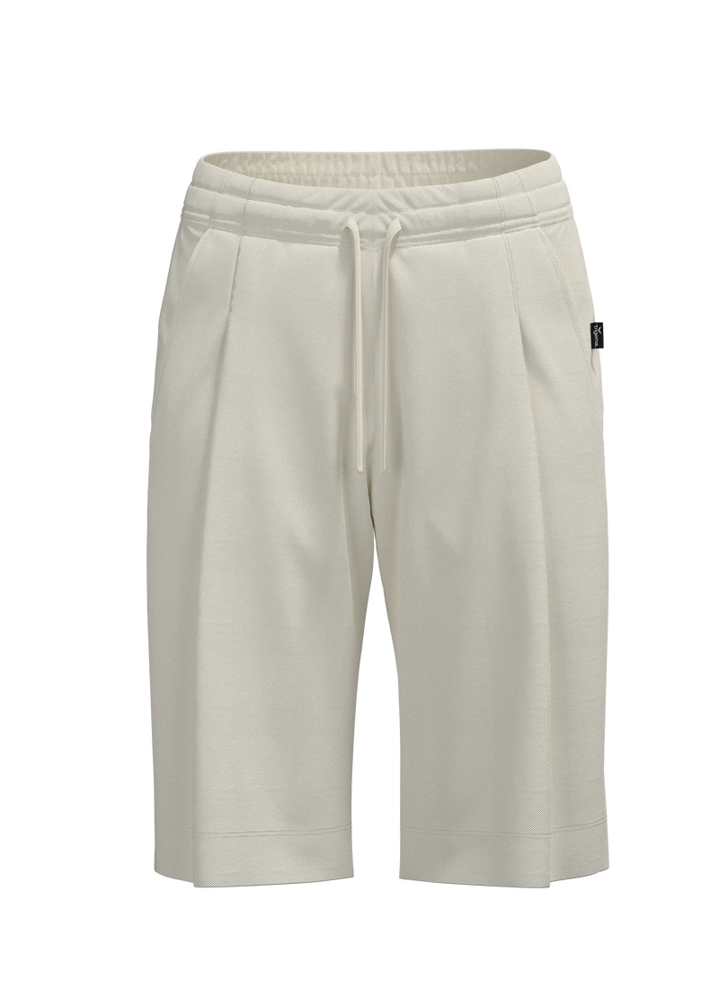 Trigema Bermudas »TRIGEMA Shorts in Piqué-Qualität mit modischen Falten«