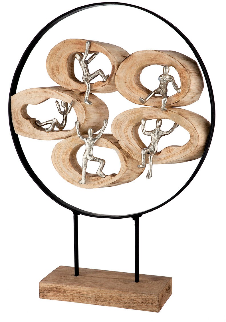 GILDE Dekofigur »Skulptur Kreis im OTTO Online im Shop Climb«