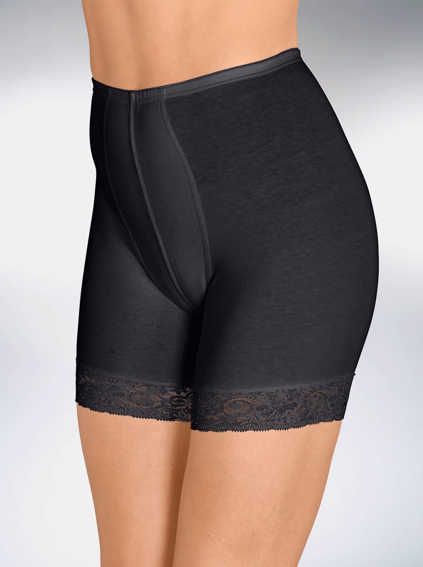 Wäschepur Damen Schlüpfer 2 Stk. tlg. in schwarz, Größe 44