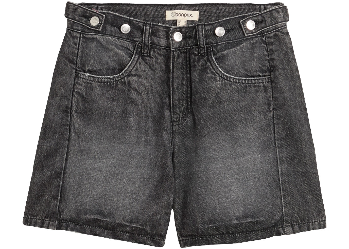 bonprix Shorts  Loose Fit, aus Baumwolle, mit vorverlegter Naht