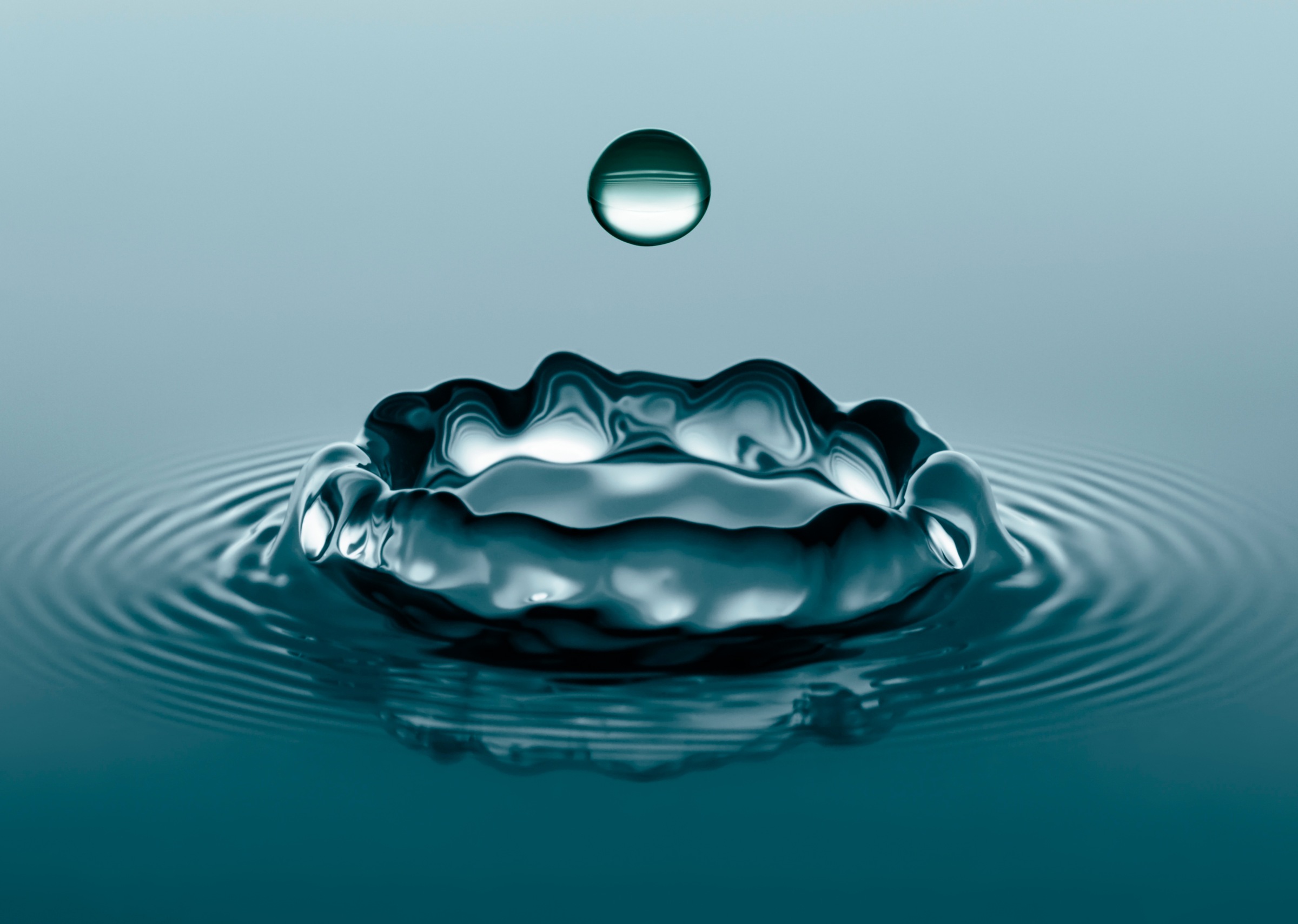 Papermoon Fototapete »Water Droplets«