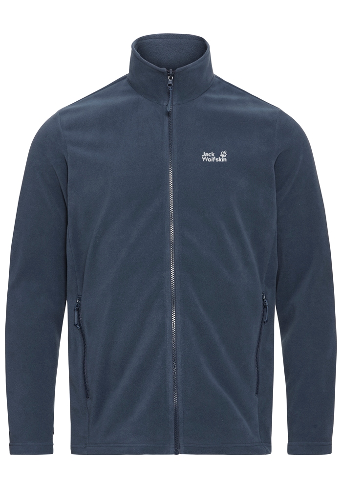 Jack Wolfskin Fleecejacke »TAUNUS 100 FZ M« Winddicht, atmungsaktiv, Übergangsjacke