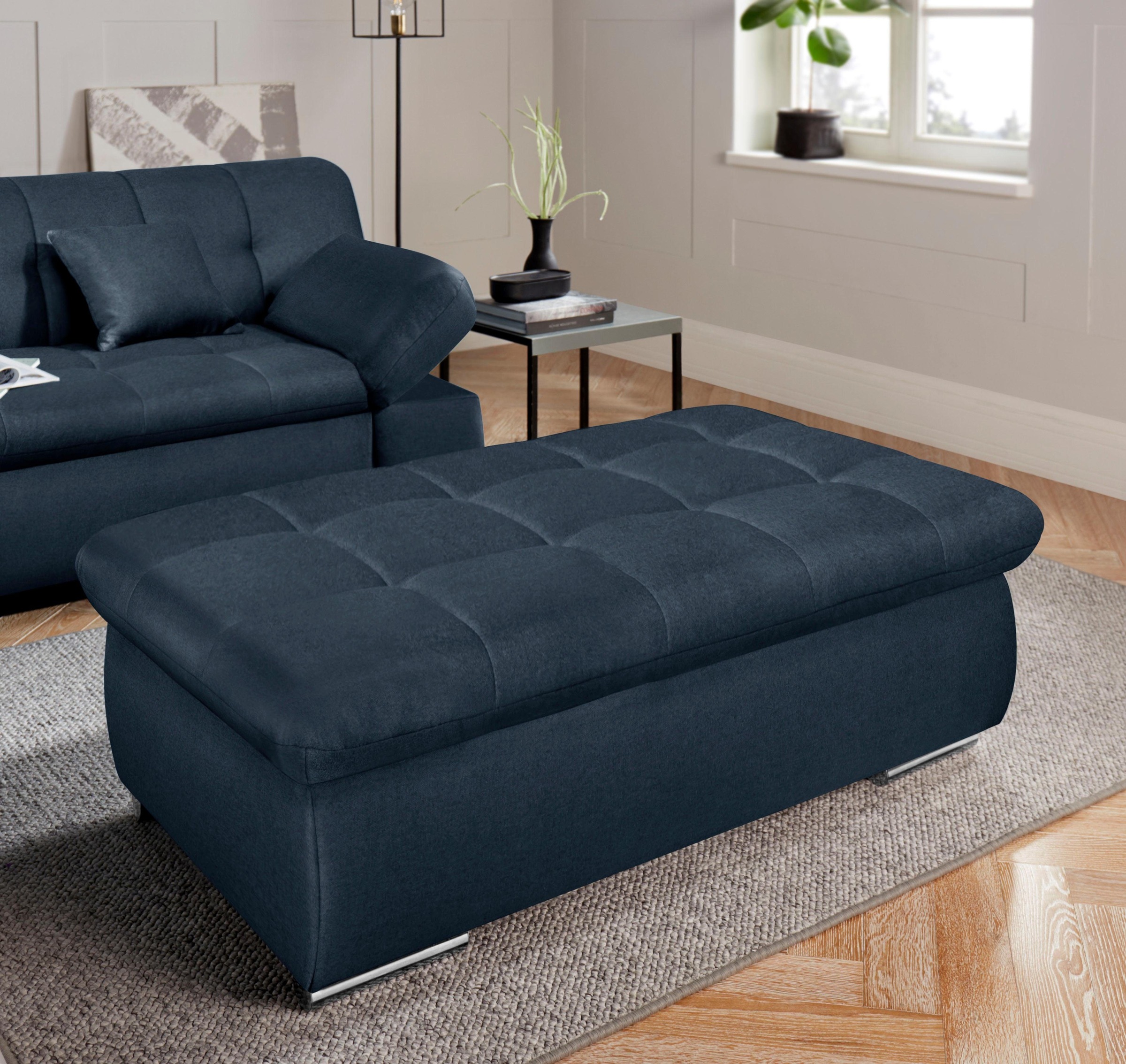 DOMO collection Hocker »Mona« mit Stauraumfach