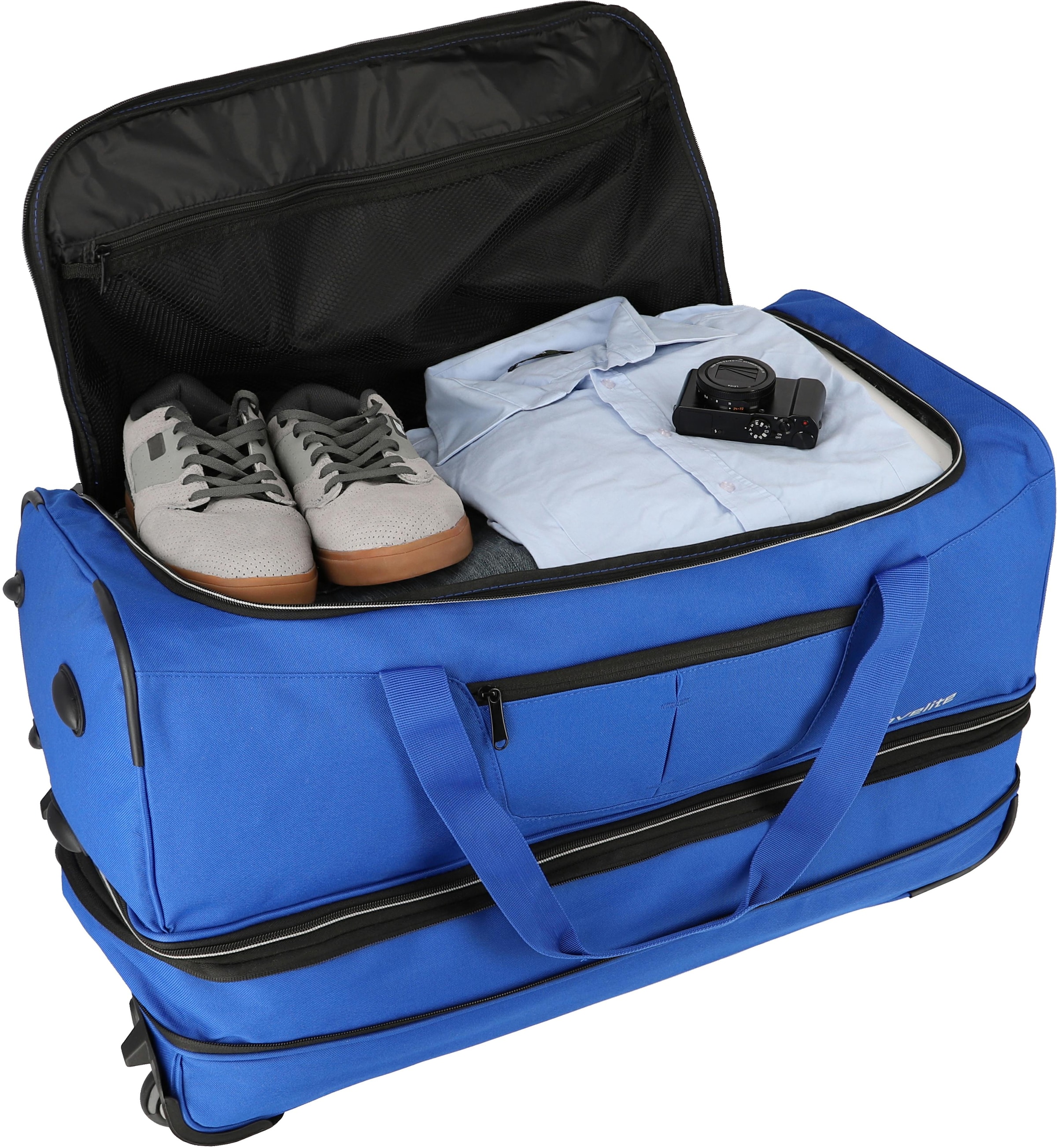 »Basics, travelite royal Volumenerweiterung bei Reisetasche online mit blau«, cm, shoppen OTTO 70