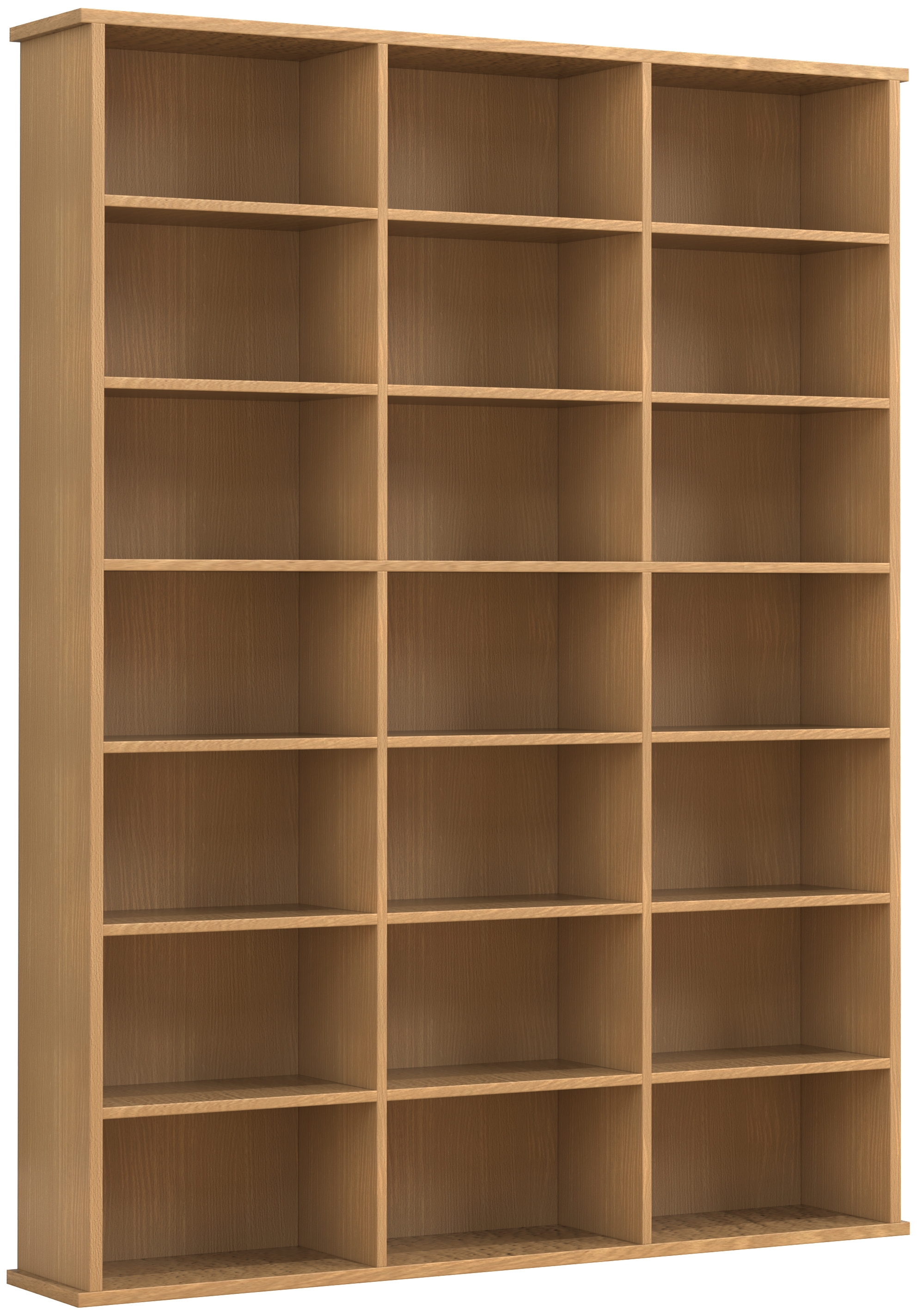 VCM Standregal »Holz CD DVD Standregal Bücherregal Regal Megosa M«
