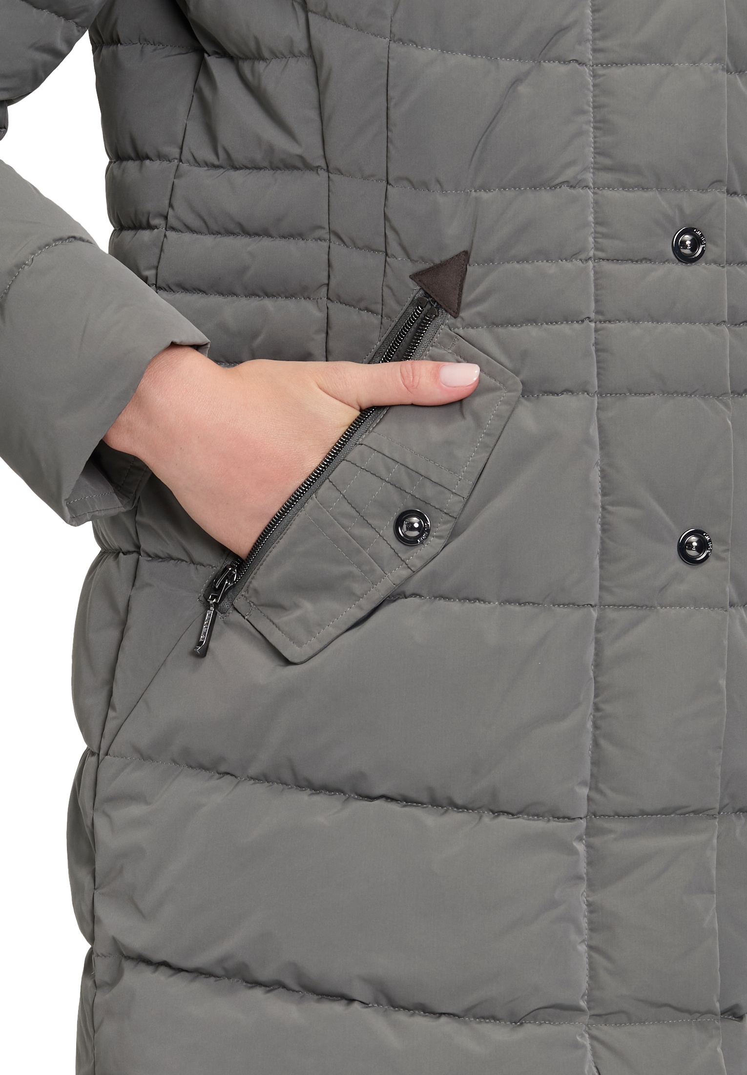 Gil Bret Steppjacke, mit Kapuze, mit abnehmbarer Kapuze