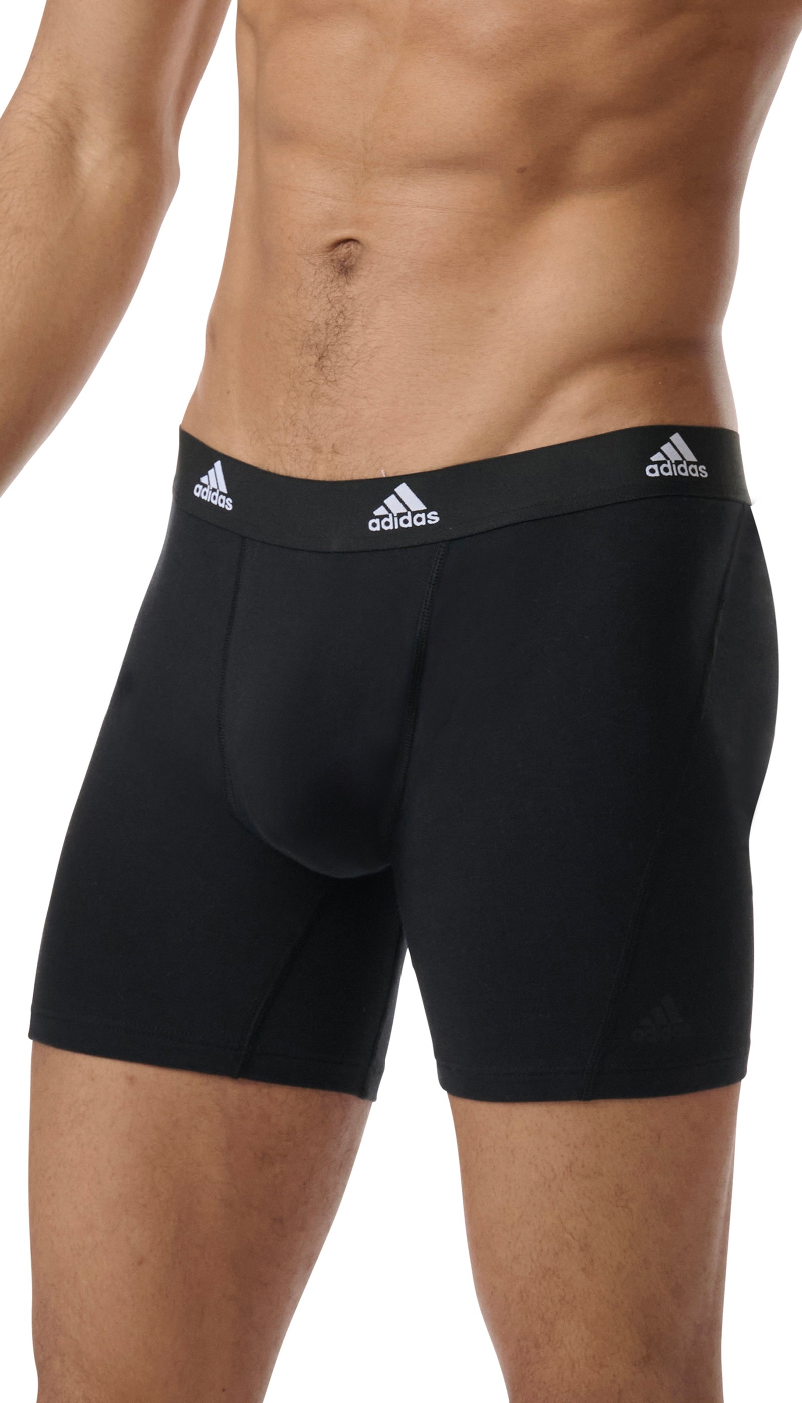 adidas Sportswear Boxershorts »"Active Flex Cotton"«, (3er Pack), Real Cool Cotton™ schnelles trocknen & feuchtigkeitsabsorbierend