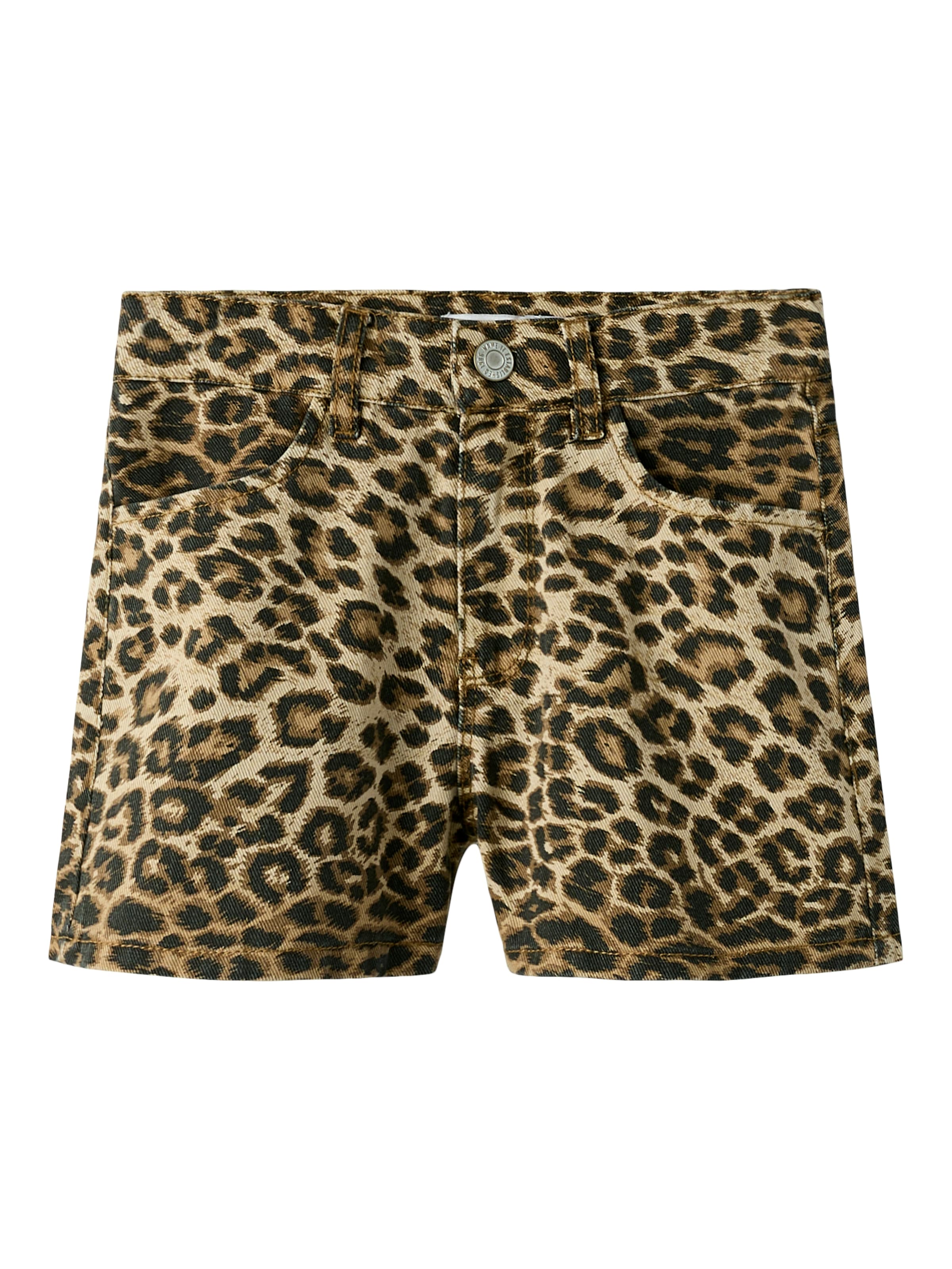 Name It Shorts »NKFROSE HW SHORTS 4444-TD NOOS«  reine Baumwolle, Animal Print
