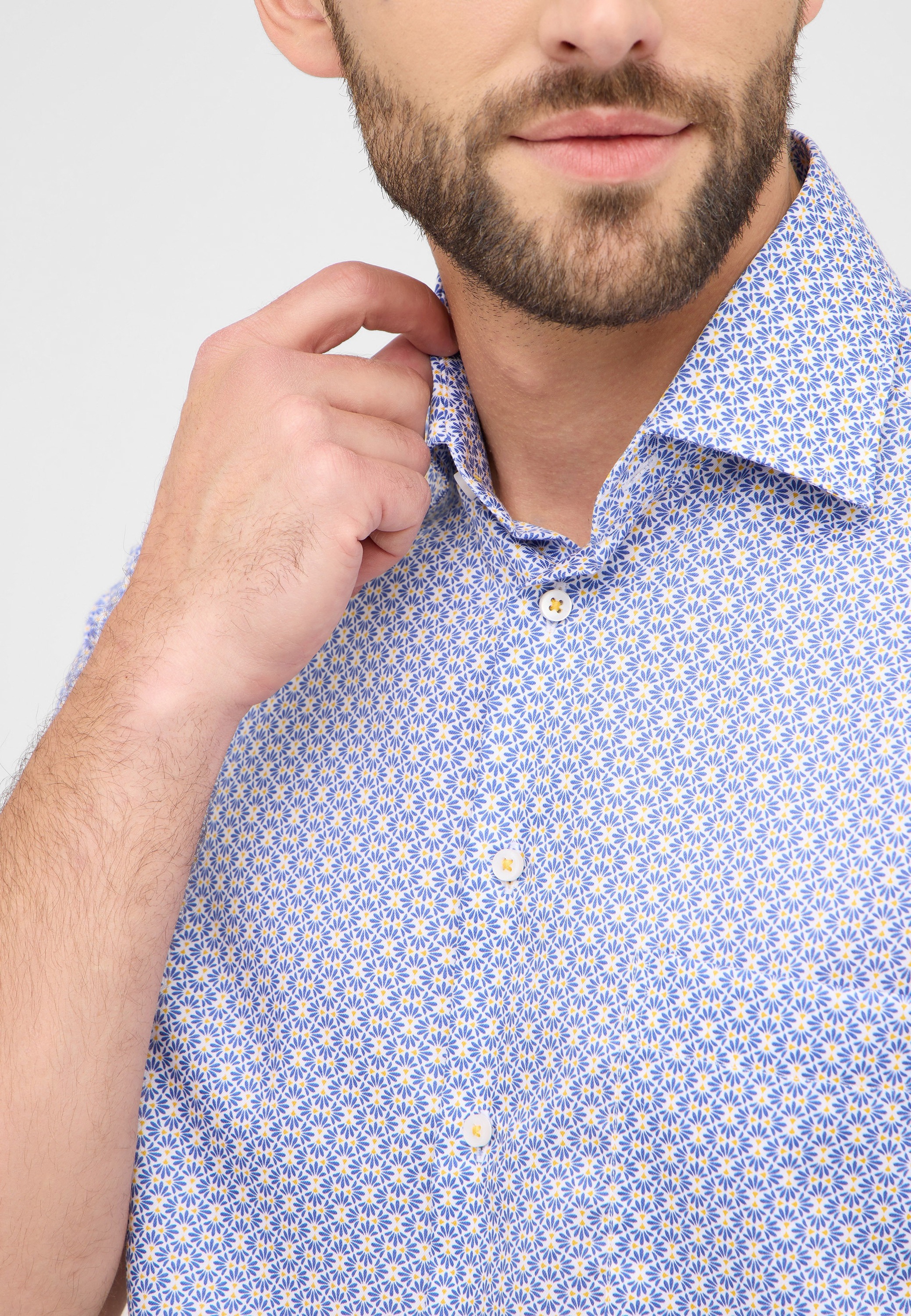 Eterna Kurzarmhemd »MODERN FIT«, NON IRON (bügelfrei)