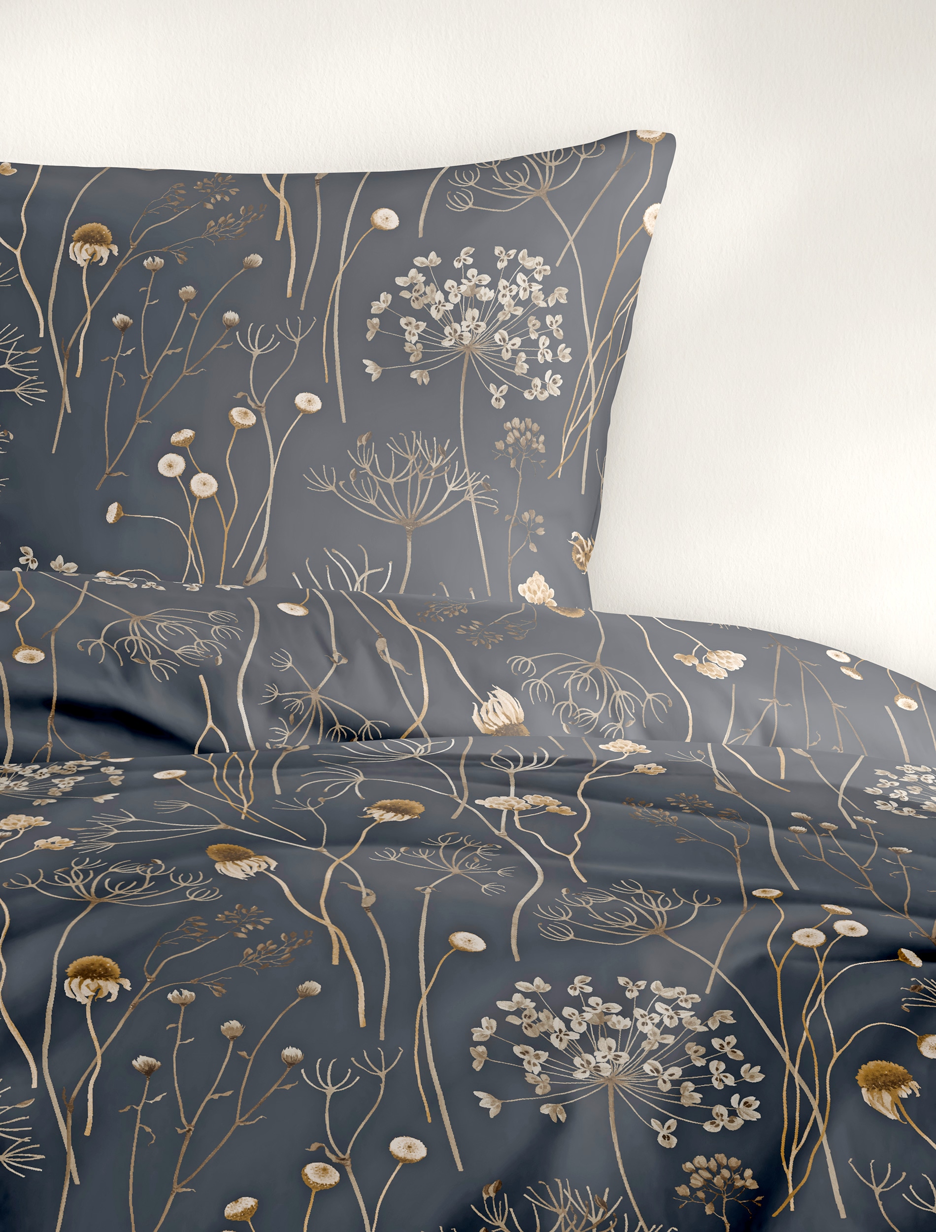 BIERBAUM Bettwäsche »4140« 2 Stk. tlg. Biber, 100 % Baumwolle, pflegeleicht, kuschelig weich