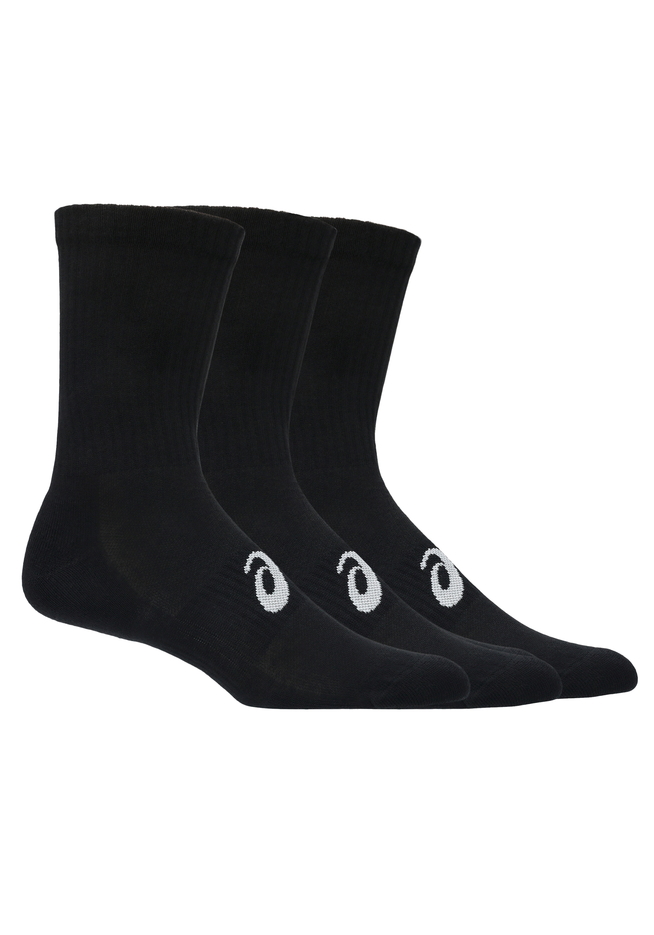 Asics Laufsocken »3 PACK CREW SOCK« mit spezieller Dämpfung, mit Mesh-Knit-Gewebe