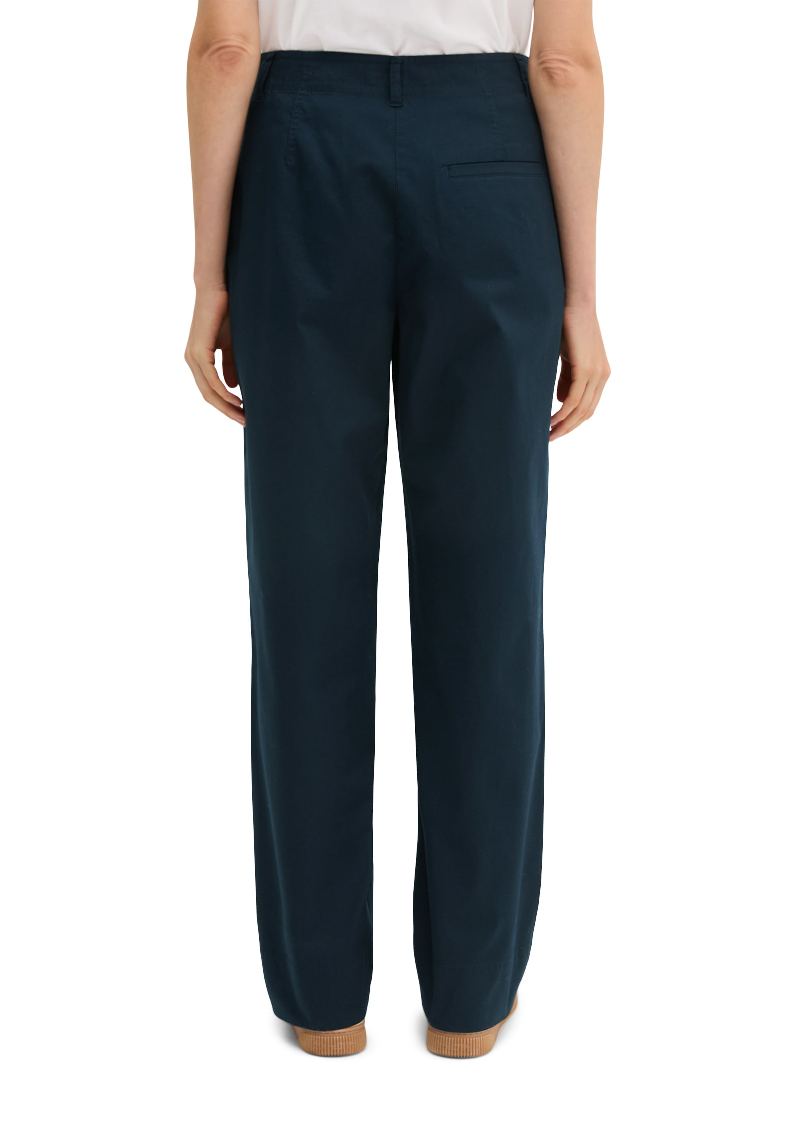 Marc O'Polo Chinohose »Lande«  weit, aus stretchigem Organic Cotton-Twill