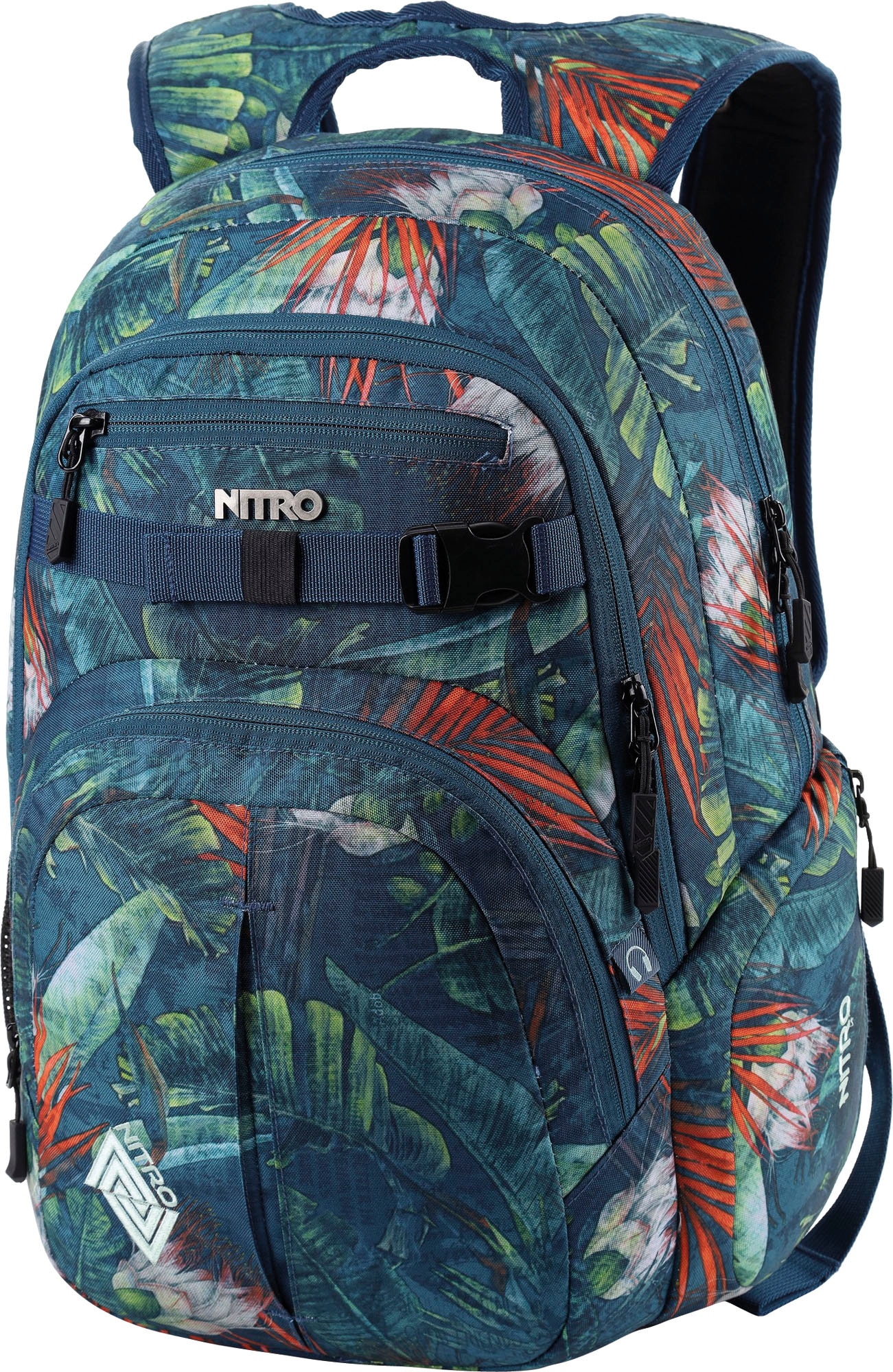 NITRO Schulrucksack »Chase«, Alltagsrucksack, Rucksack für Freizeit, Schule, Arbeit und Reise