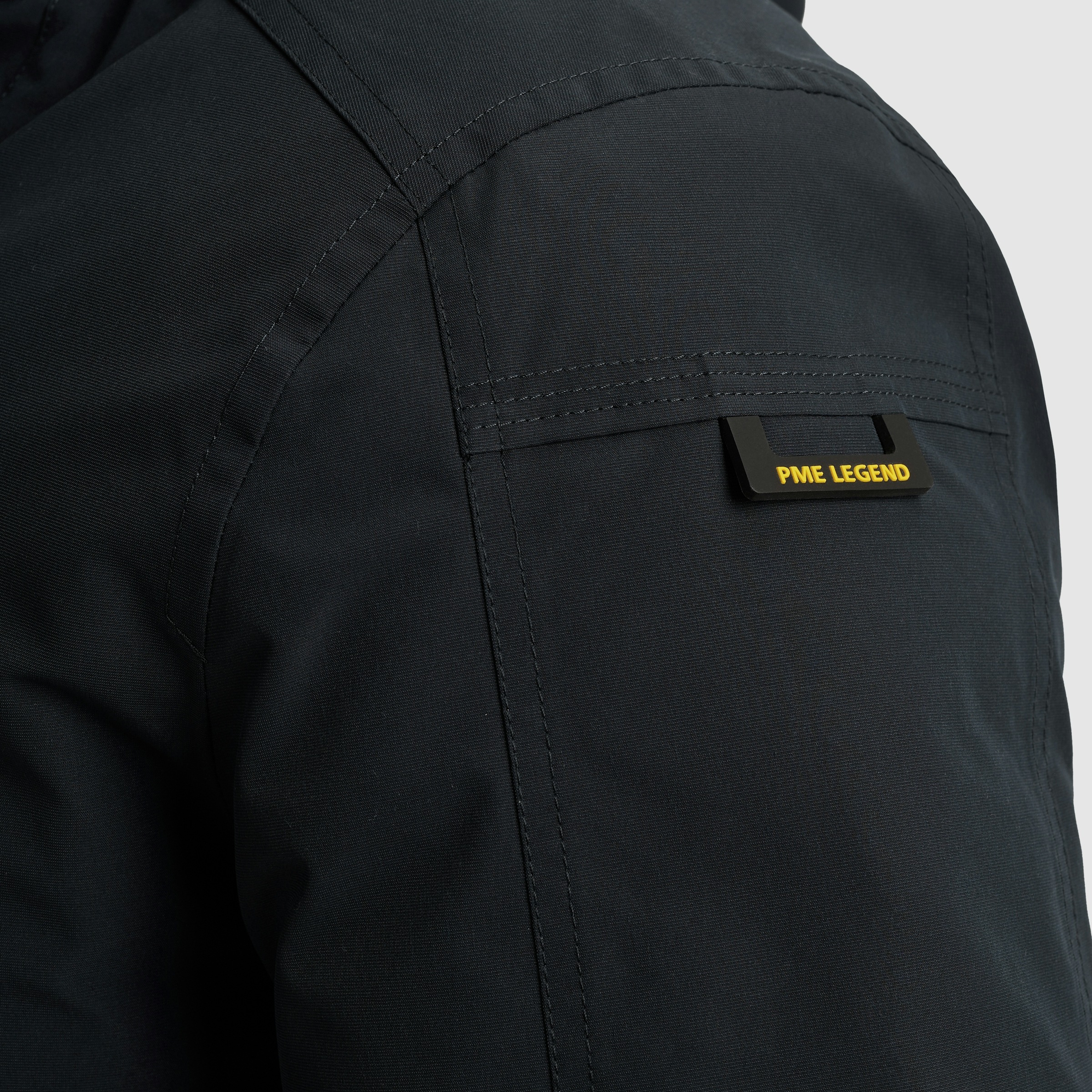 PME LEGEND Winterjacke mit Kapuze Taschen mit Reißverschluss