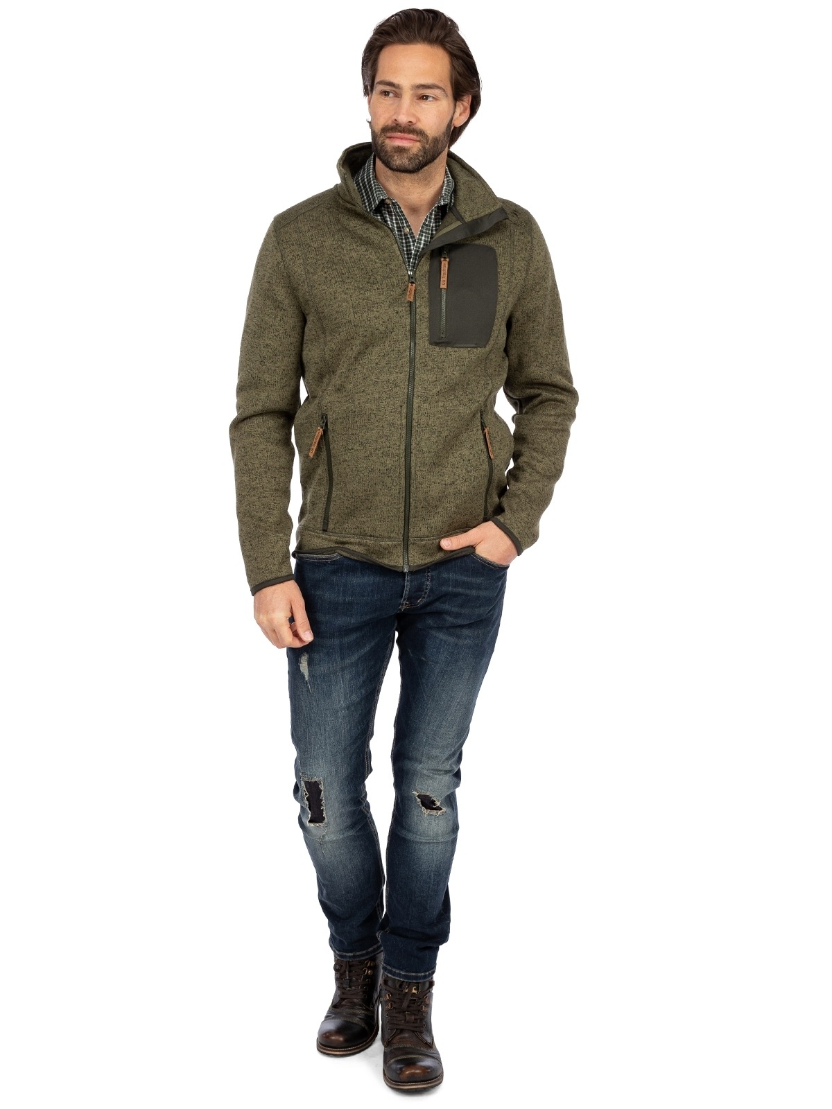 OS-Trachten Jeansjacke »Jacke 428001-3937«