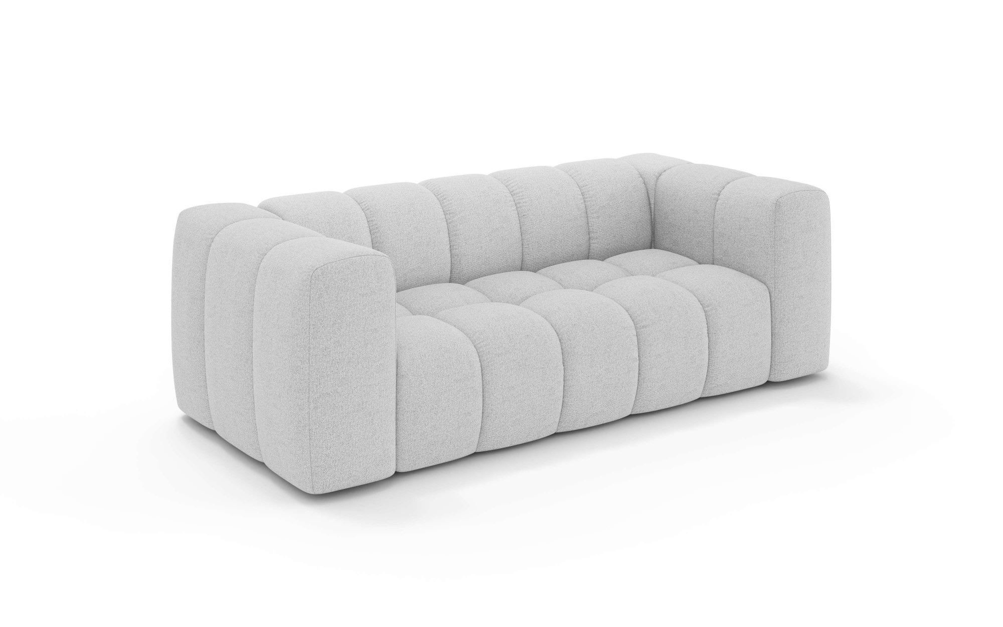 homsy by Ana Johnson 3-Sitzer »»L« BOUBELLE Design-Sofa, Bubble-Optik, Breite 217 cm« hoher Sitzkomfort dank Wellenunterfederung, L Sitztiefe 63 cm
