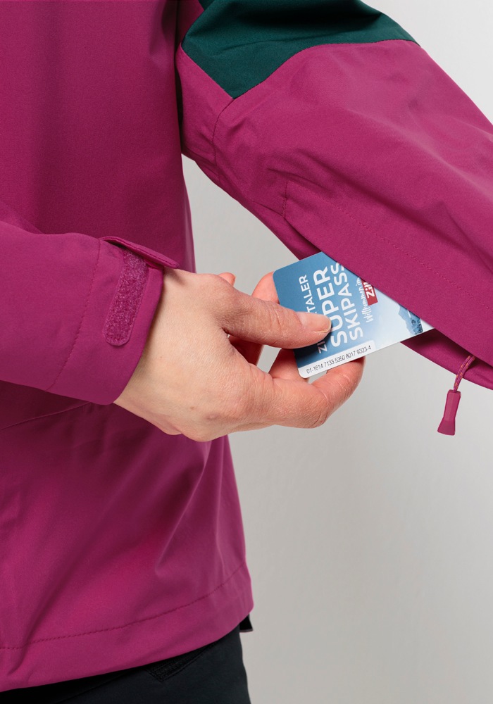 Jack Wolfskin Funktionsjacke »ALPSPITZE TOUR 3L JKT W«, mit Kapuze