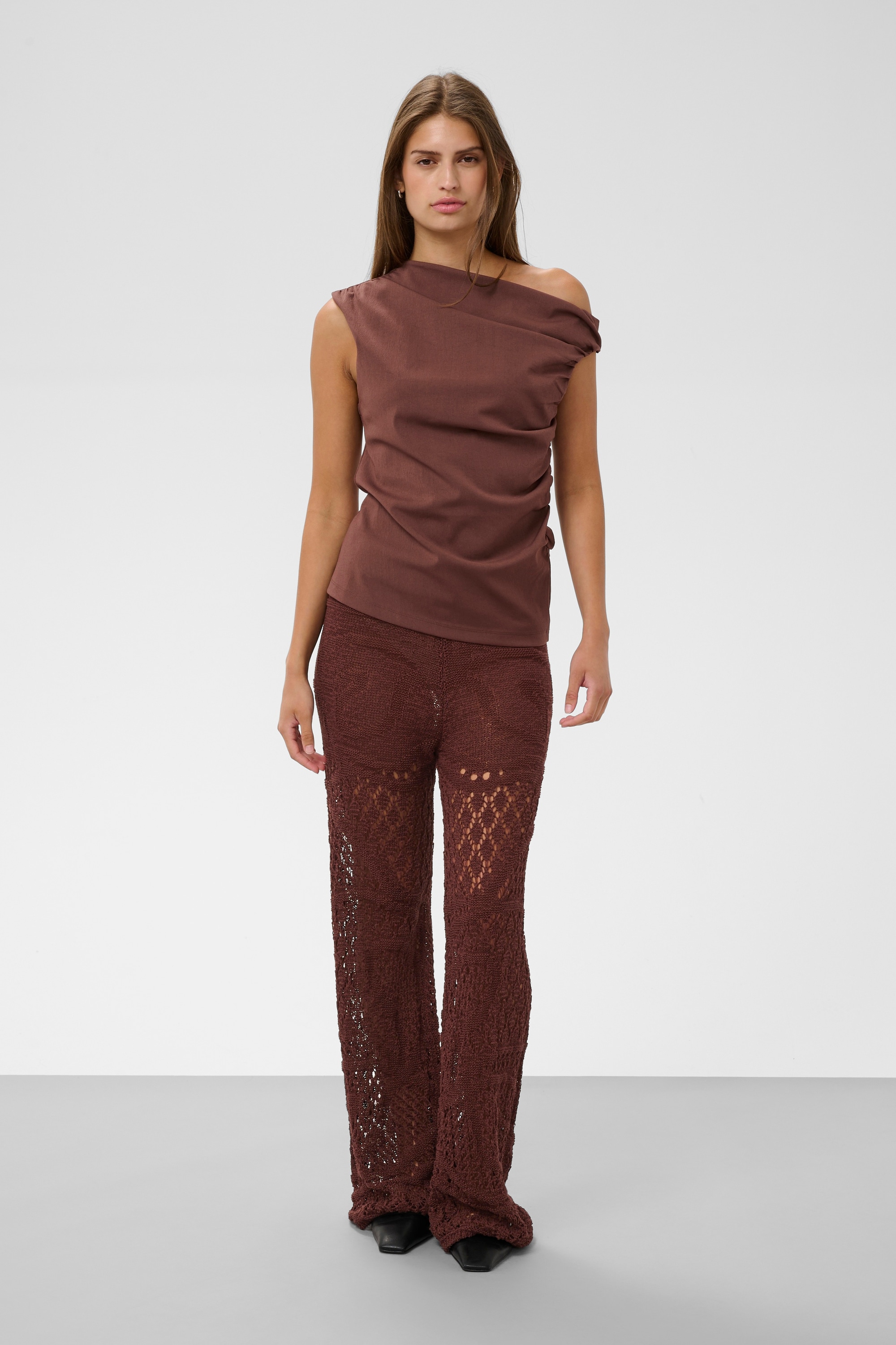 SOAKED IN LUXURY Stoffhose »Strickhose SLBarb«