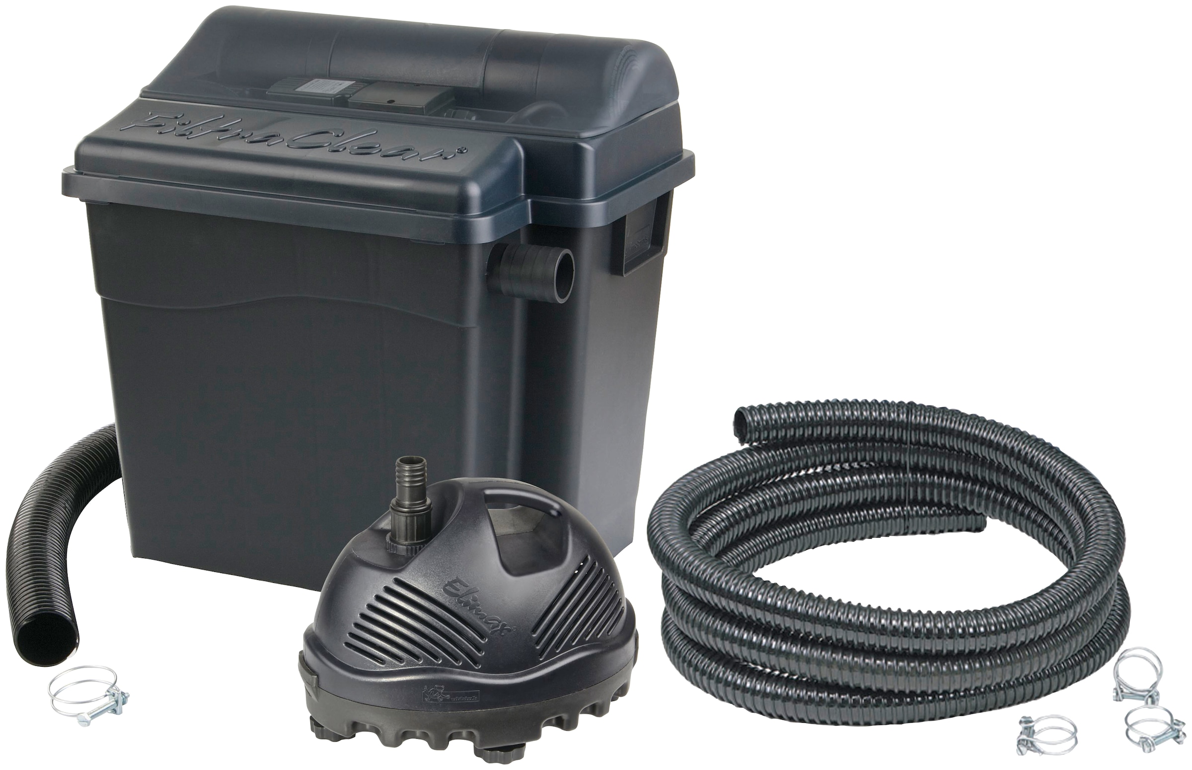 Teichfilter »FiltraClear 2500 PlusSet«, (Set), mit UVC-Klärer, für Teiche bis: 2.500 l/h