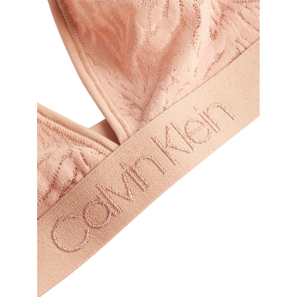 Calvin Klein Underwear Triangel-BH »UNLINED TRIANGLE«, mit CK-Logostickerei