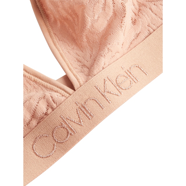 Calvin Klein Triangel-BH »UNLINED TRIANGLE«, mit CK-Logostickerei bei OTTO