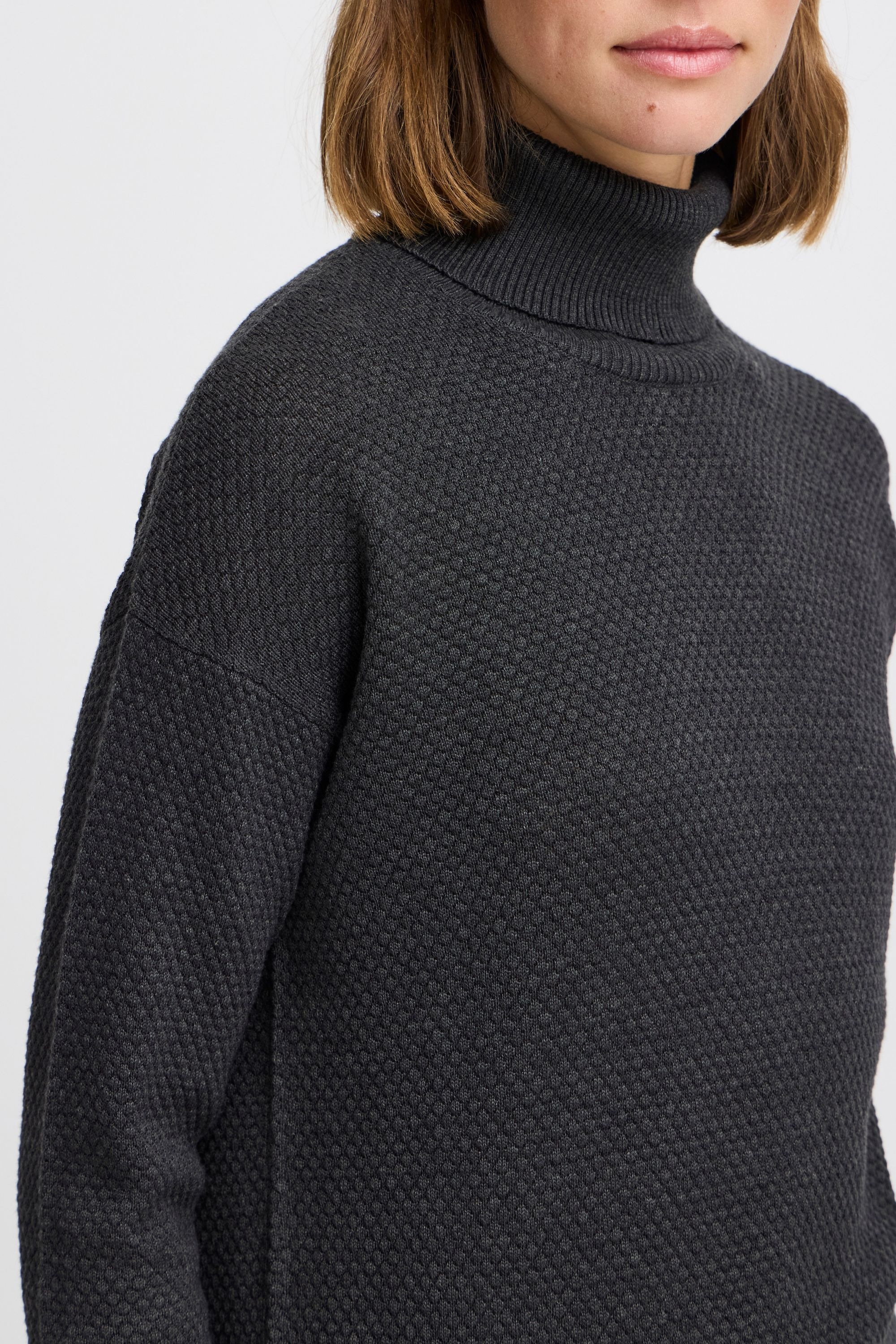 OXMO Rollkragenpullover »Rollkragenpullover OSSina«