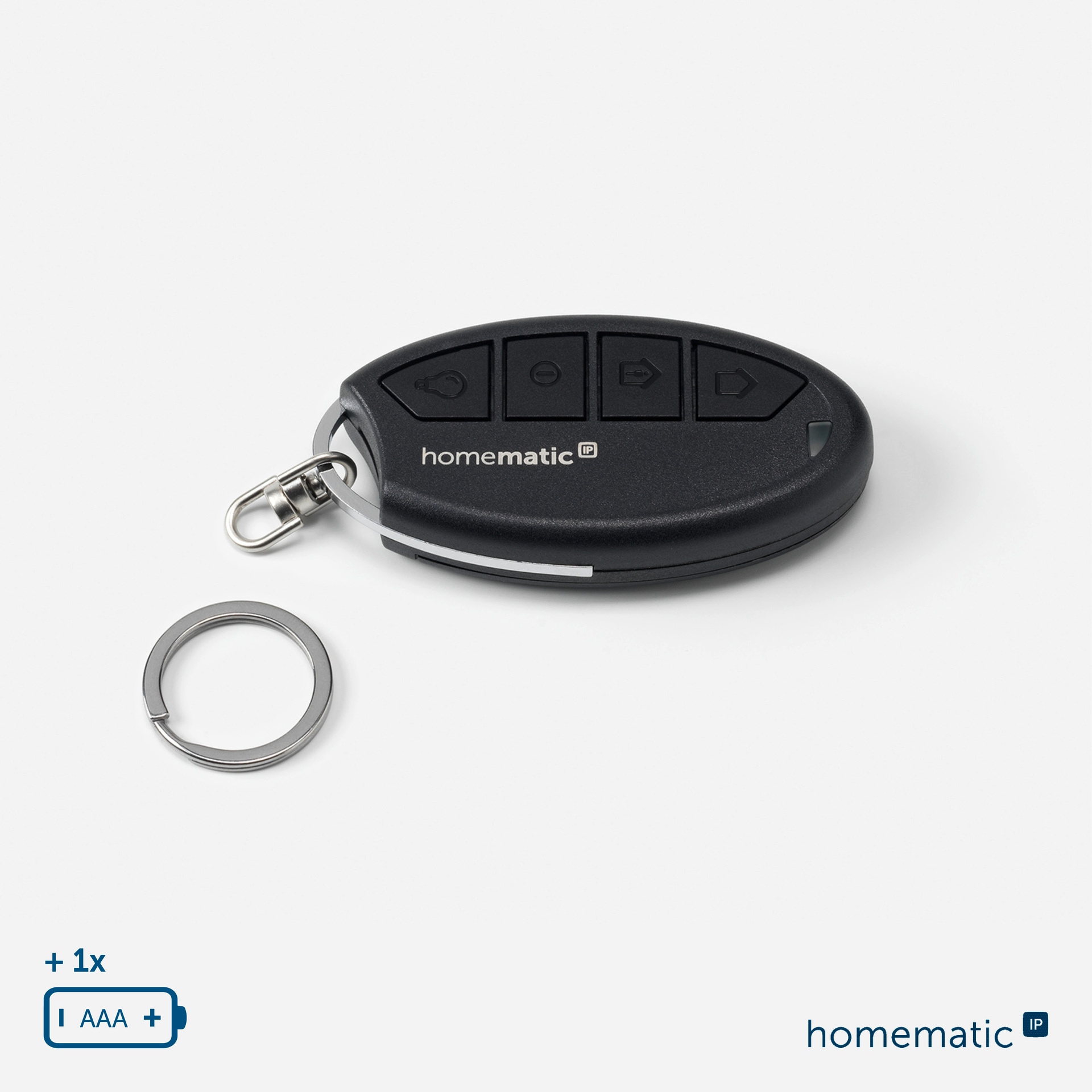 Homematic IP Smart-Home-Zubehör »Schlüsselbundfernbedienung - Alarm V2«