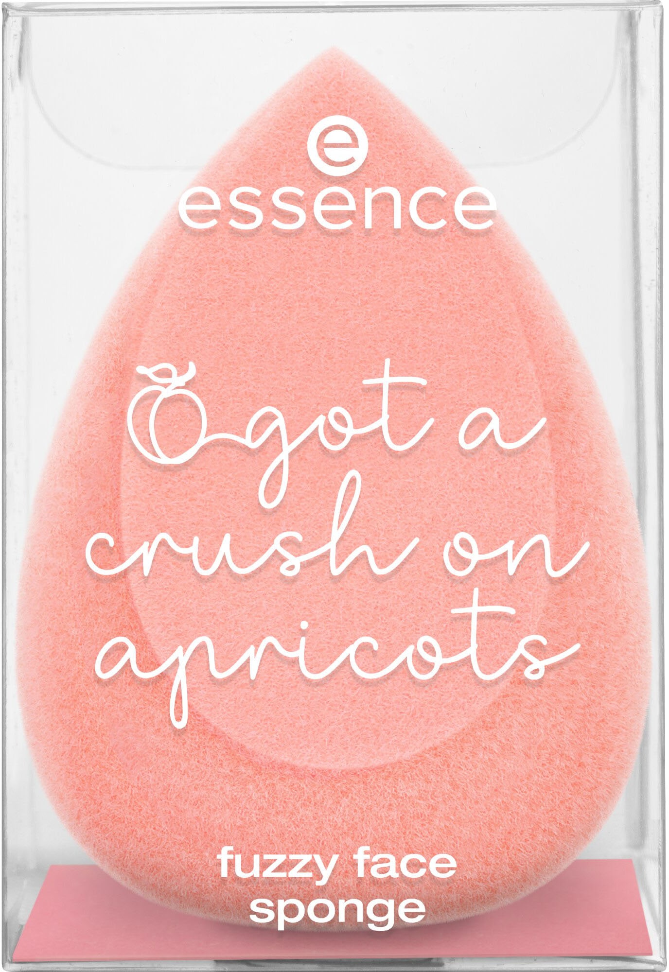 Essence Make-up Schwamm »got a crush on apricots fuzzy face sponge«, (Set, 4 tlg.)