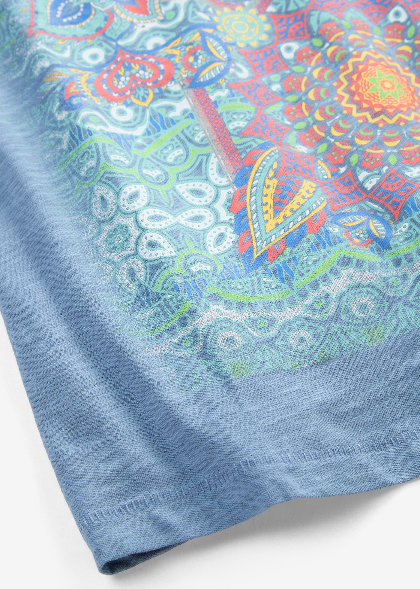 bonprix T-Shirt »T-Shirt aus reiner Baumwolle« Regular Fit, Kurzarm, aus Baumwolle, mit farbenfrohem Print