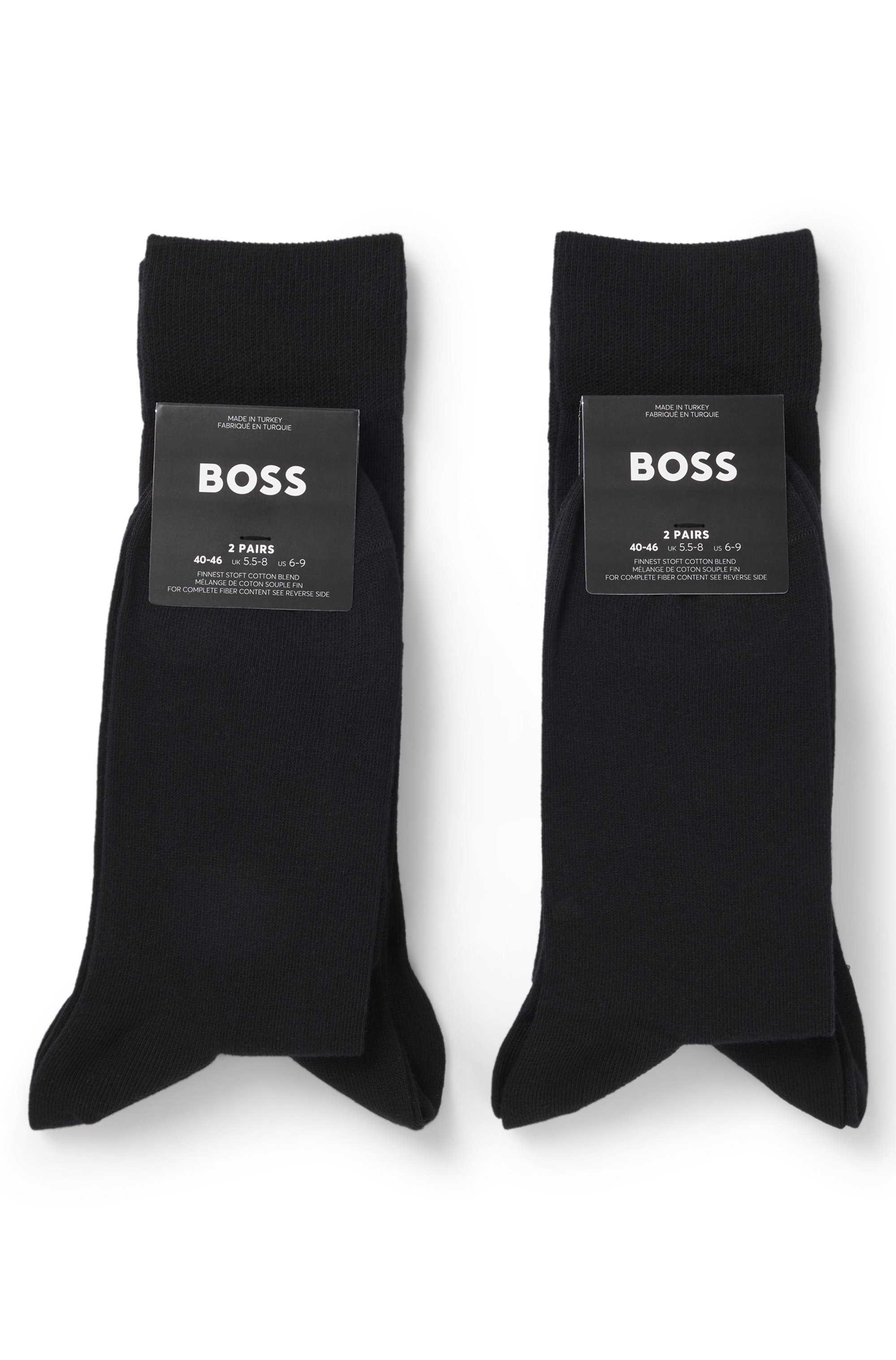 BOSS Socken »4PRSGiftset IconicCC« Neuheit, verstärkte Zehen- und Fersenpartie
