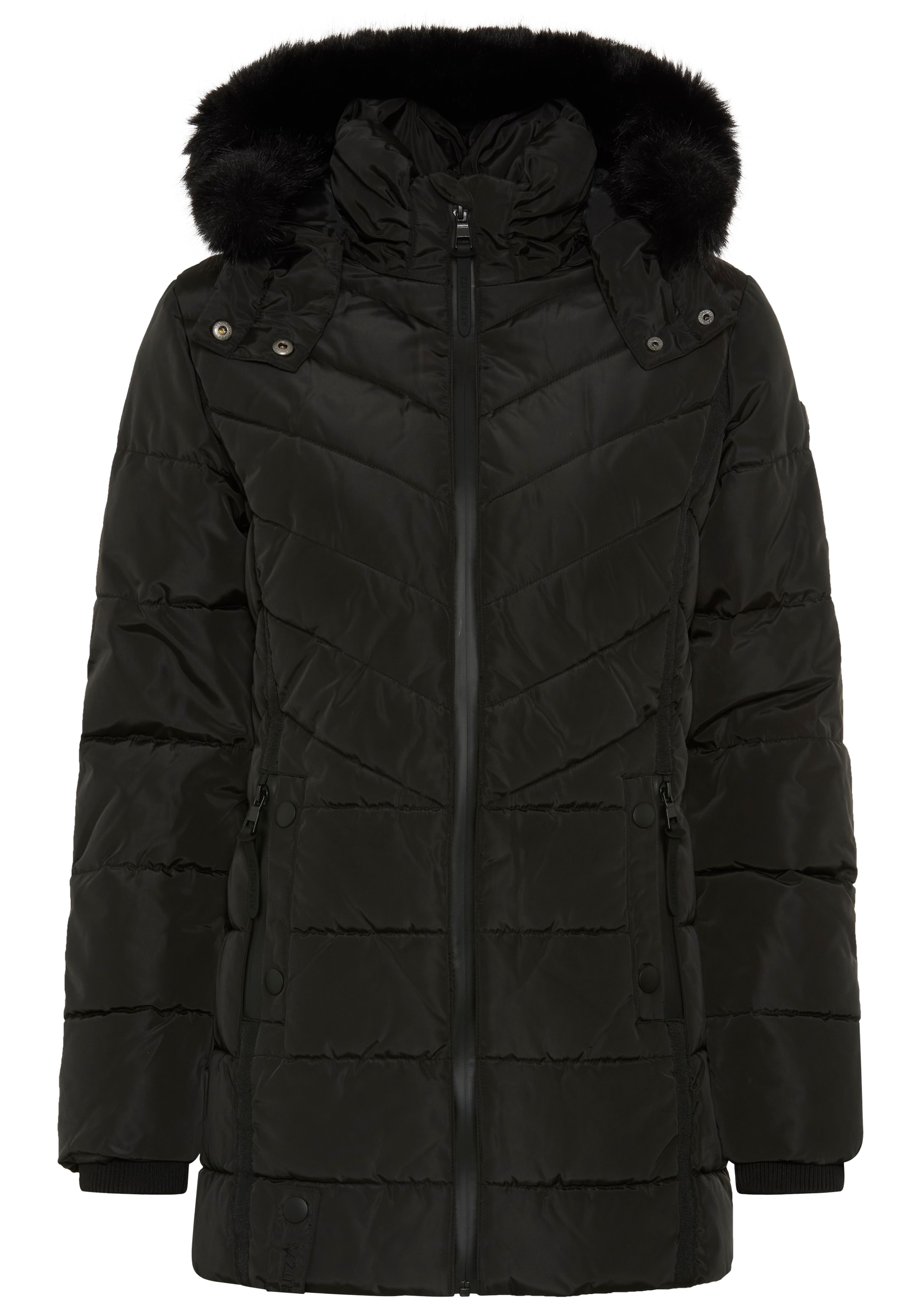 ALPENBLITZ Winterjacke »Pistenglück« mit Kapuze leichtes Webmaterial,  sportlicher Stil,  figurumspielender Schnitt