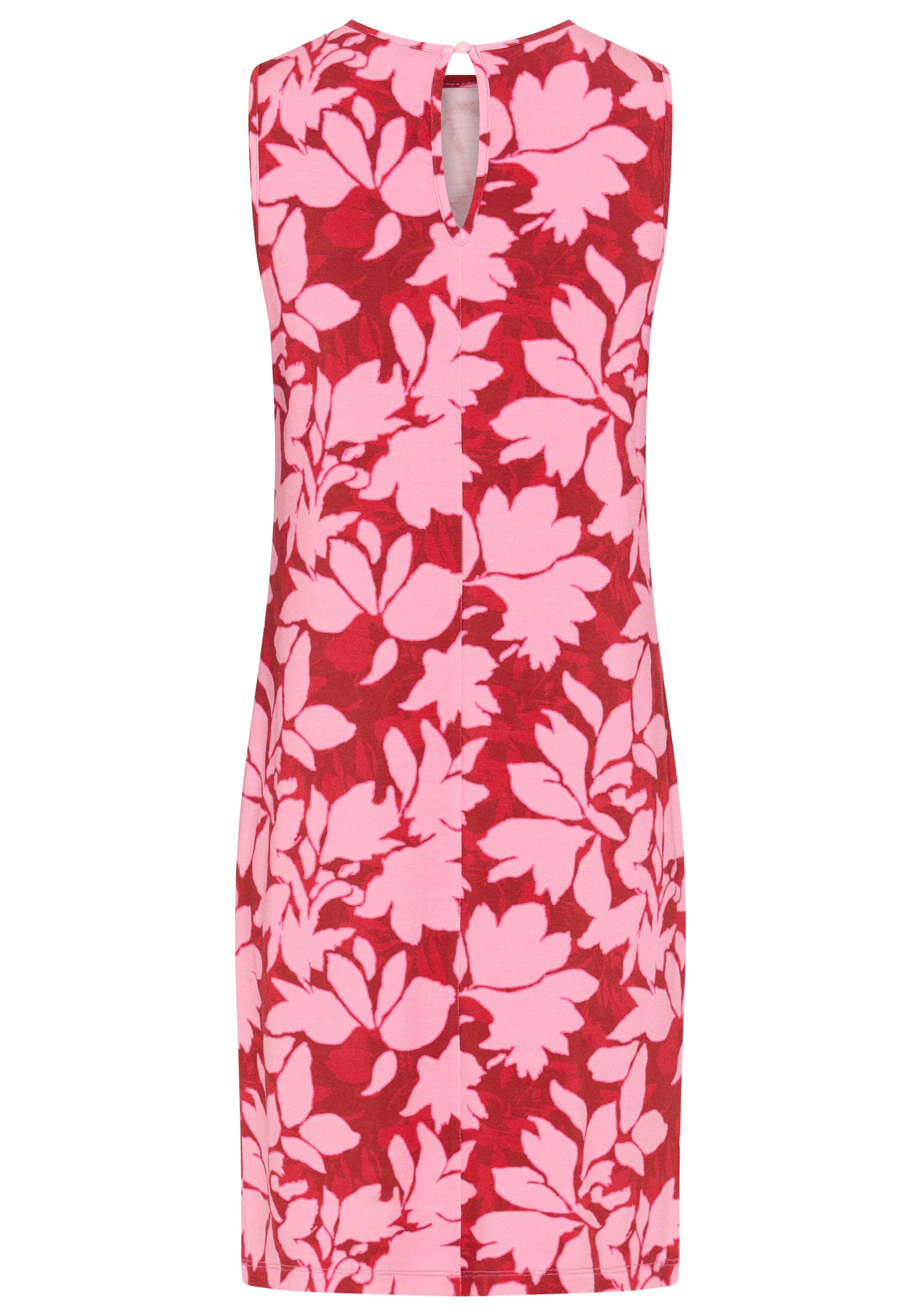 Laura Scott Sommerkleid mit geblümtem Design, aus Viskose und Elasthan, ärmellos