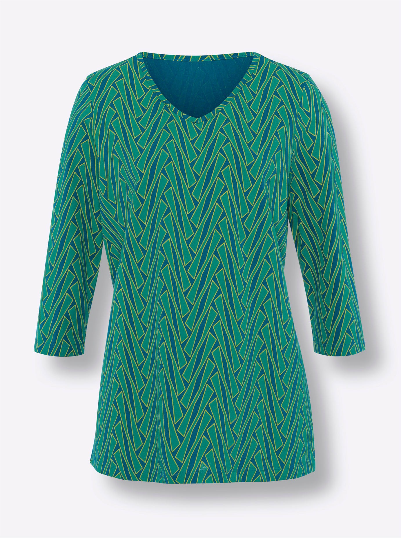 3/4-Arm-Shirt »Freizeitshirt«, (1 tlg.)