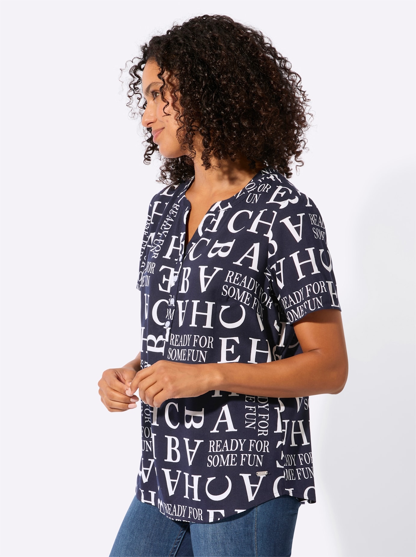 Casual Looks Druckbluse