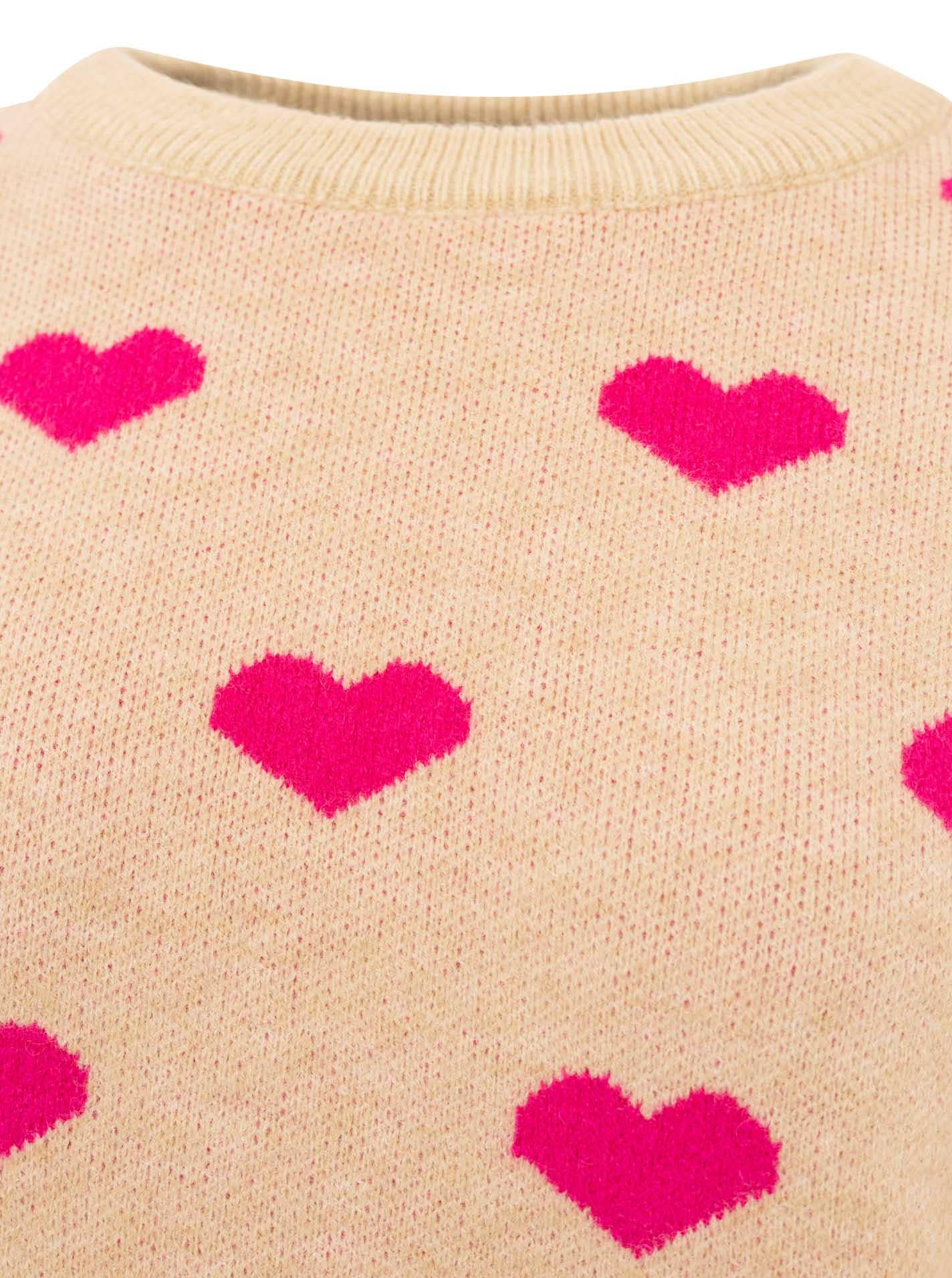 Zwillingsherz Strickpullover »"Herz"« mit Herzmotiv, Rundhalsausschnitt