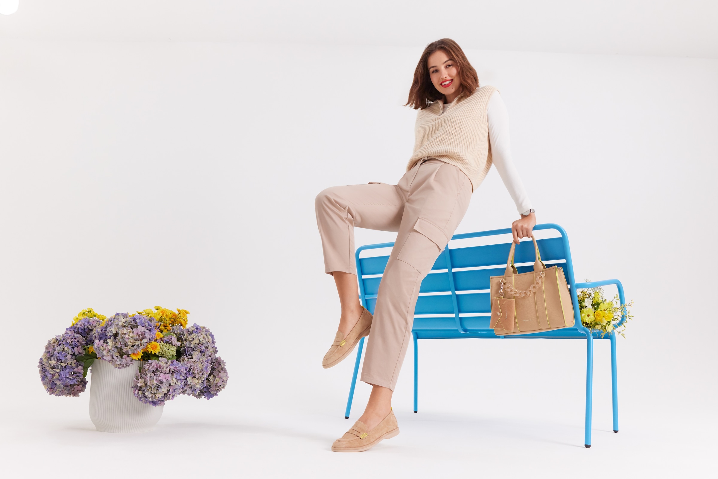 Tamaris Loafer, Slipper, Businessschuh, Halbschuh mit Zierriegel