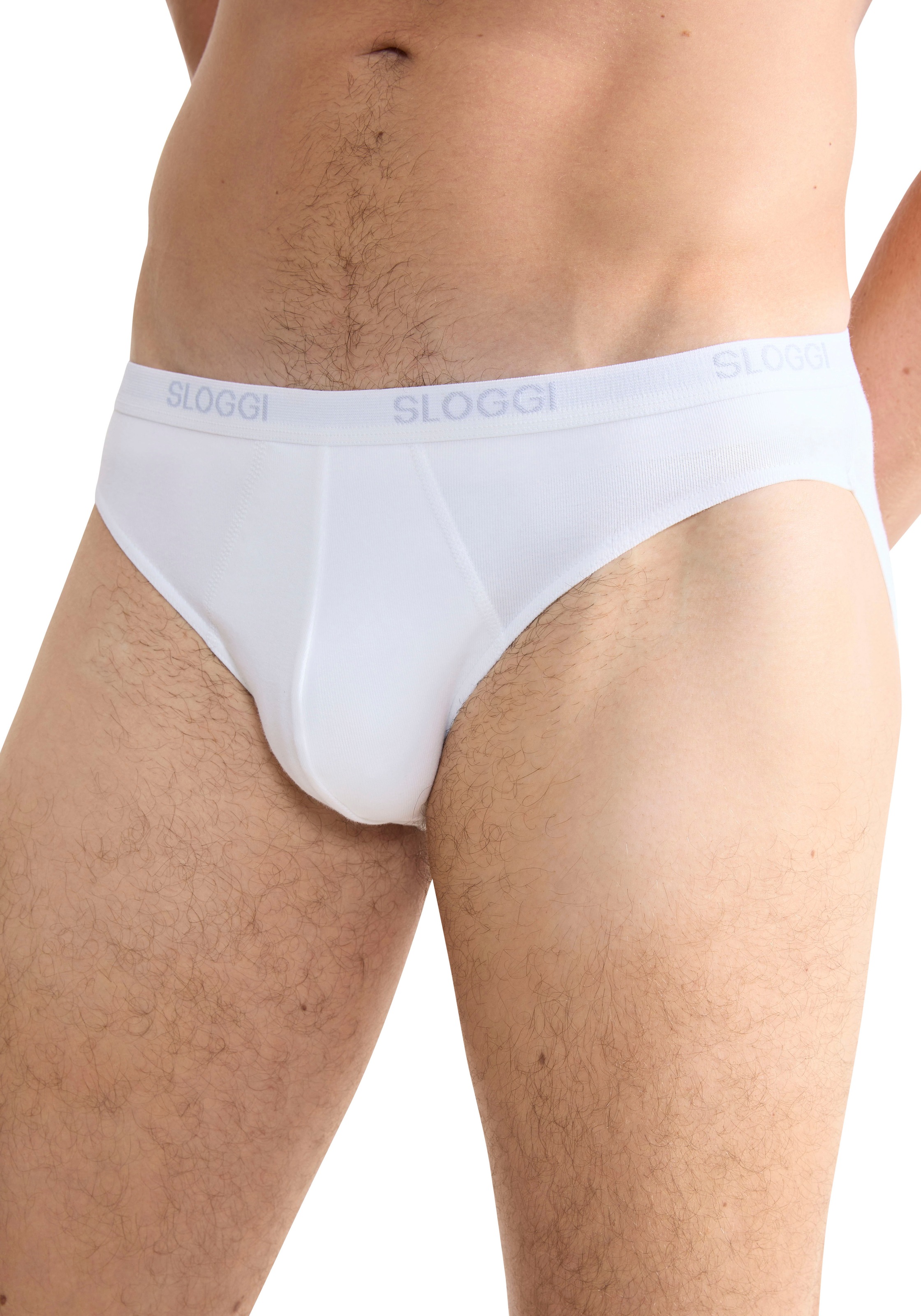 sloggi Minislip »Men Basic« 2er Pack,  elastischer, weicher Taillenbund