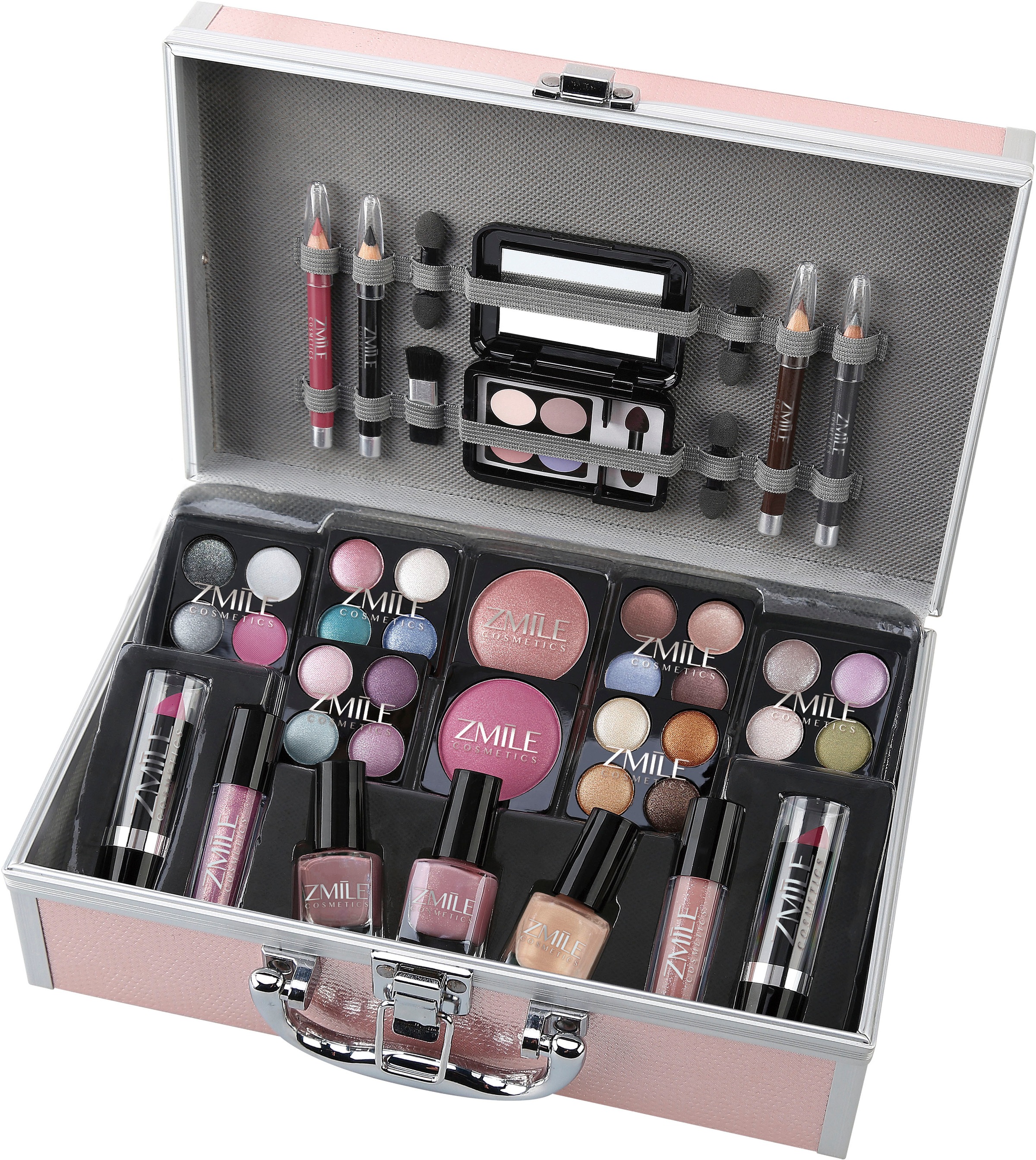 ZMILE COSMETICS Schmink-Koffer »Eye-Catcher«, (42 tlg.)