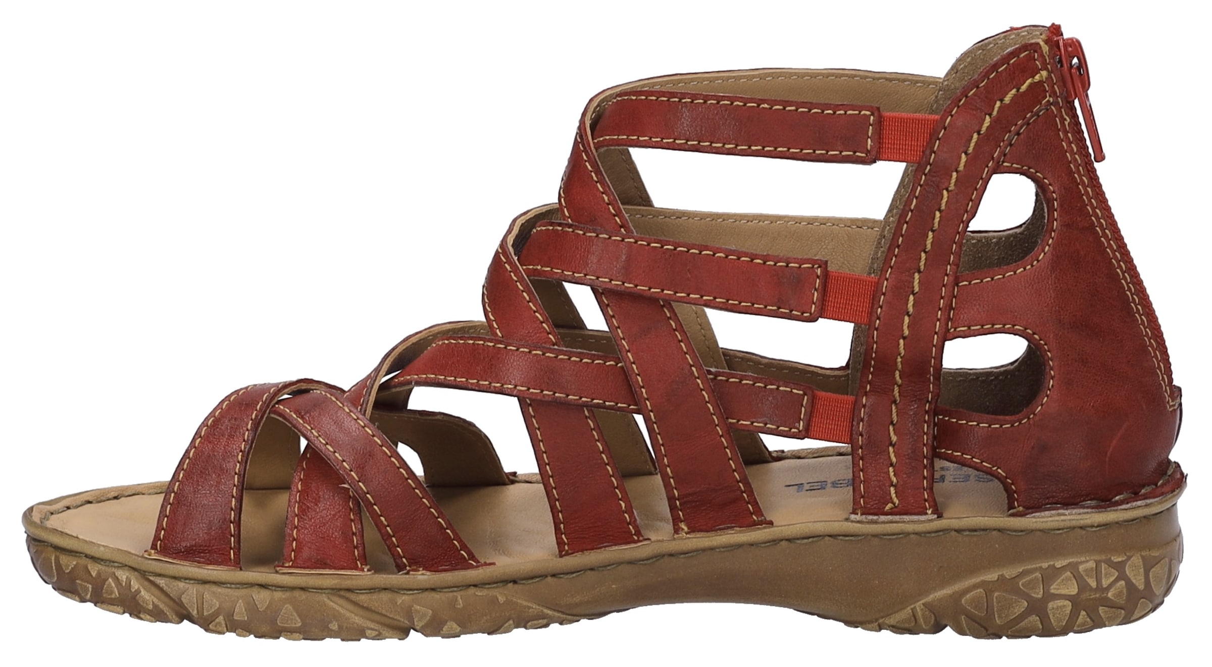 Josef Seibel Sandale »Ivy 06«, Römdersandale, Sandalette, Riemchensandale mit Reißverschluss