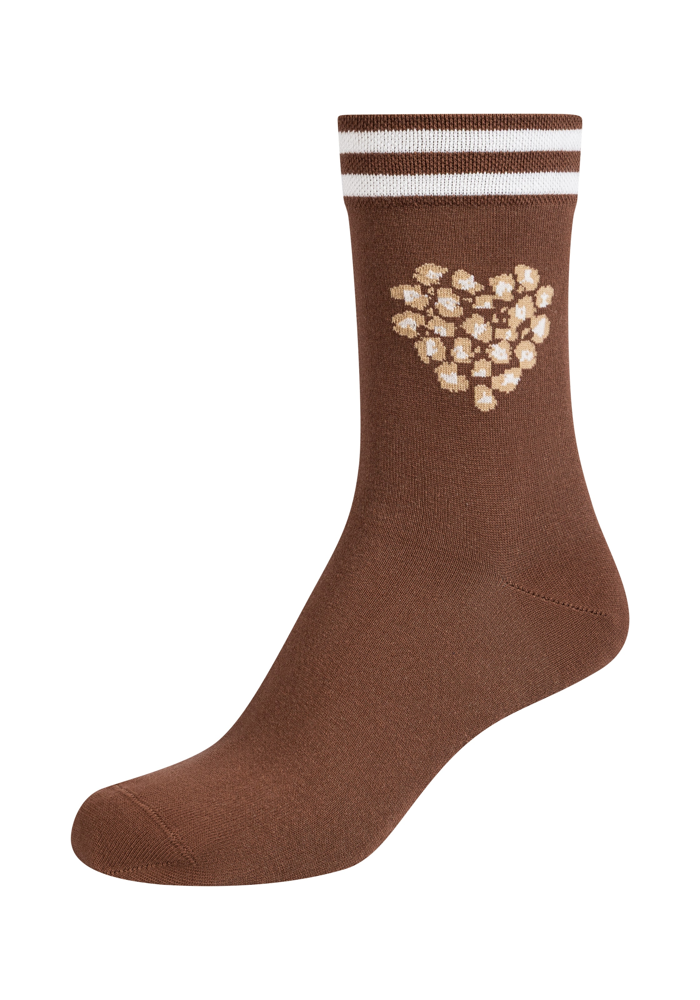 Camano Socken ohne Kompression, mit weicher Piqué-Strickmanschette