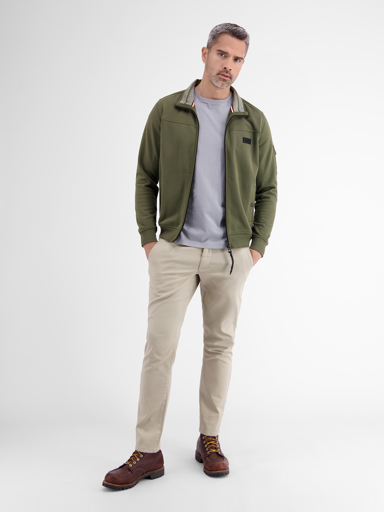 LERROS Sweatjacke »LERROS Sweatjacke in weicher Qualität«