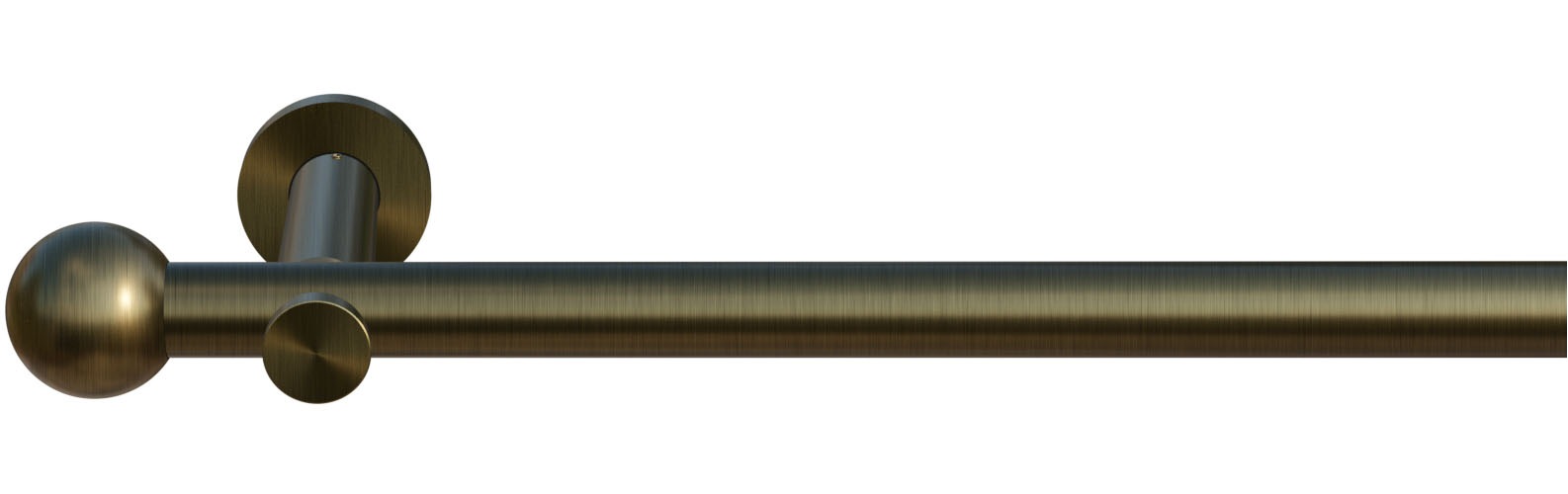 indeko Gardinenstange »Colombes« 1 läufig-läufig Wunschmaßlänge