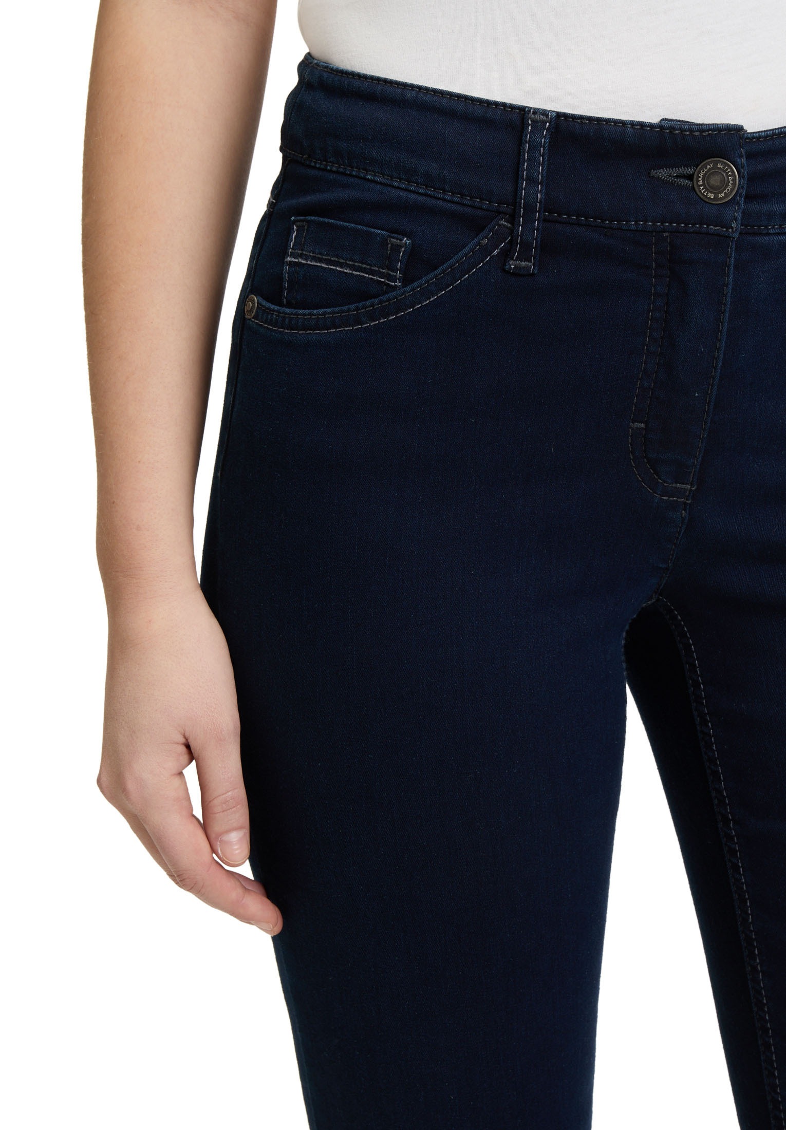 Betty Barclay Relaxhose »Basic-Jeans mit aufgesetzten Taschen«