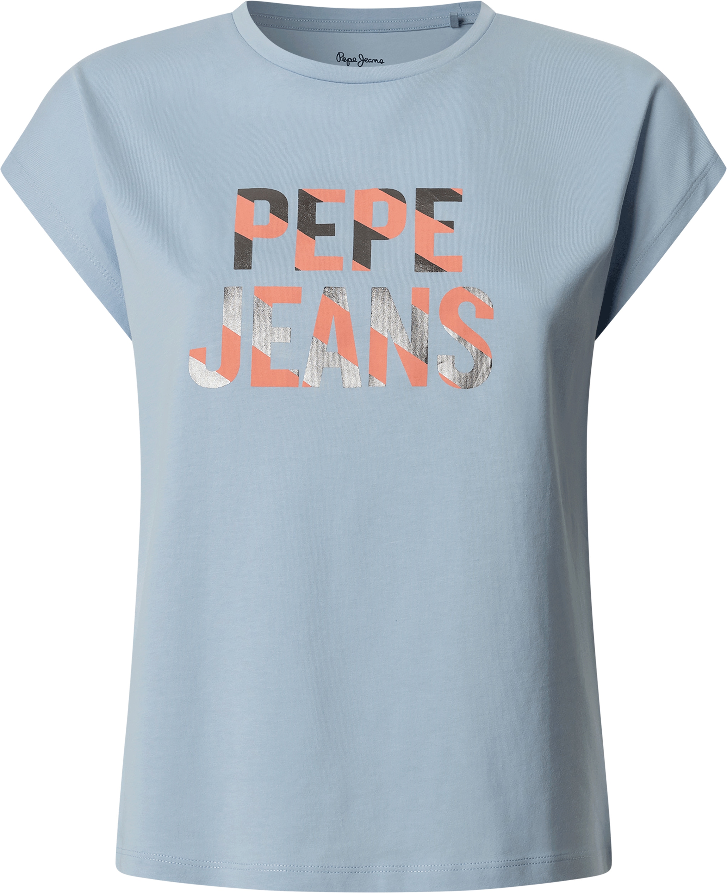 Pepe Jeans T-Shirt »CATALINA« aus Baumwolle, Logoschriftzug