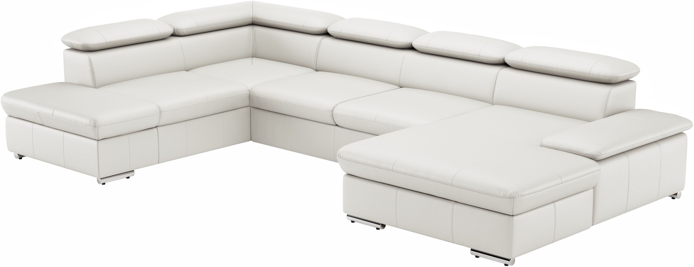 sit&more Wohnlandschaft »Valantine U-Form«, inkl. Kopf- und Armteilverstellung, wahlweise mit Bettfunktion