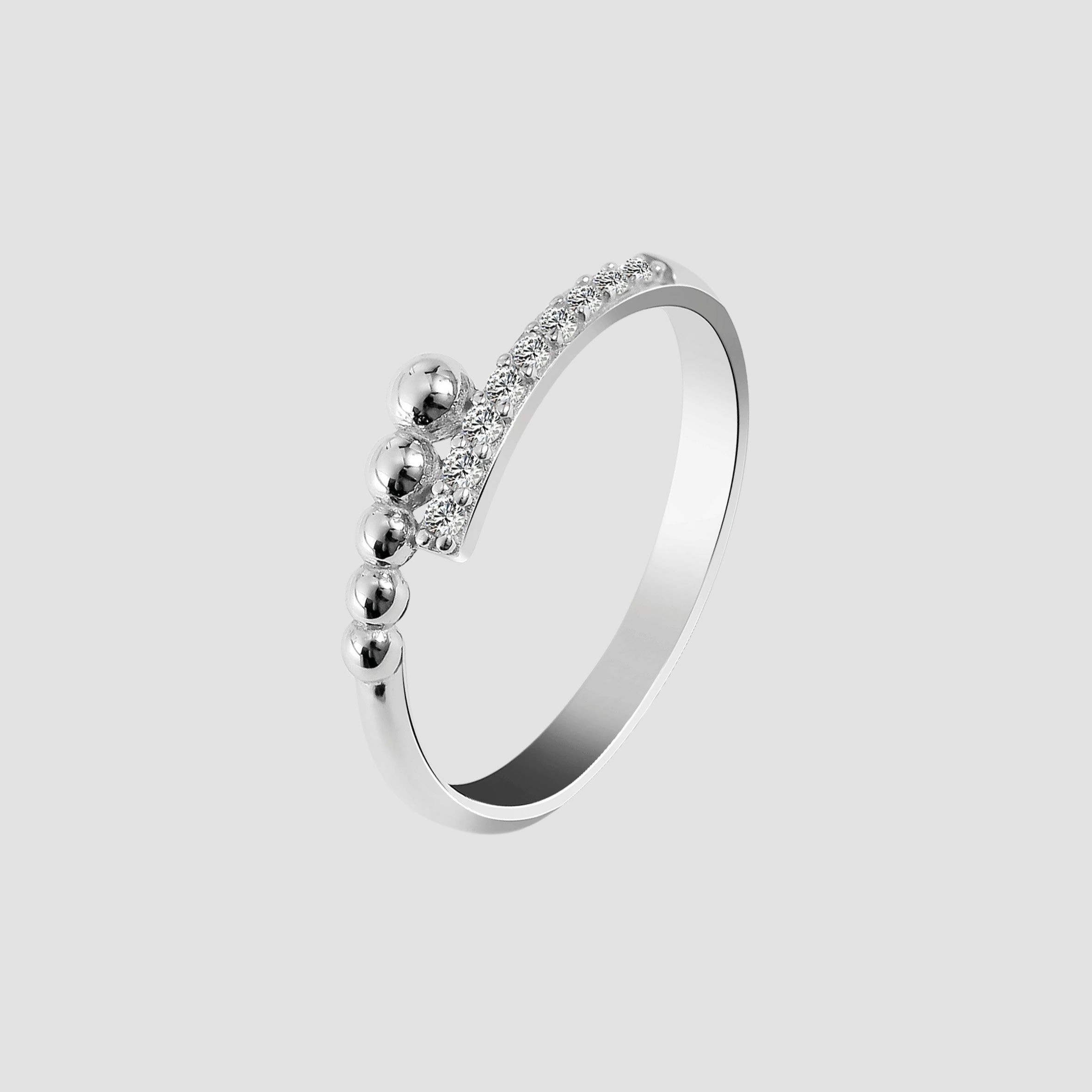 Adelia´s Fingerring »Damen Ring aus 925 Silber mit Zirkonia«